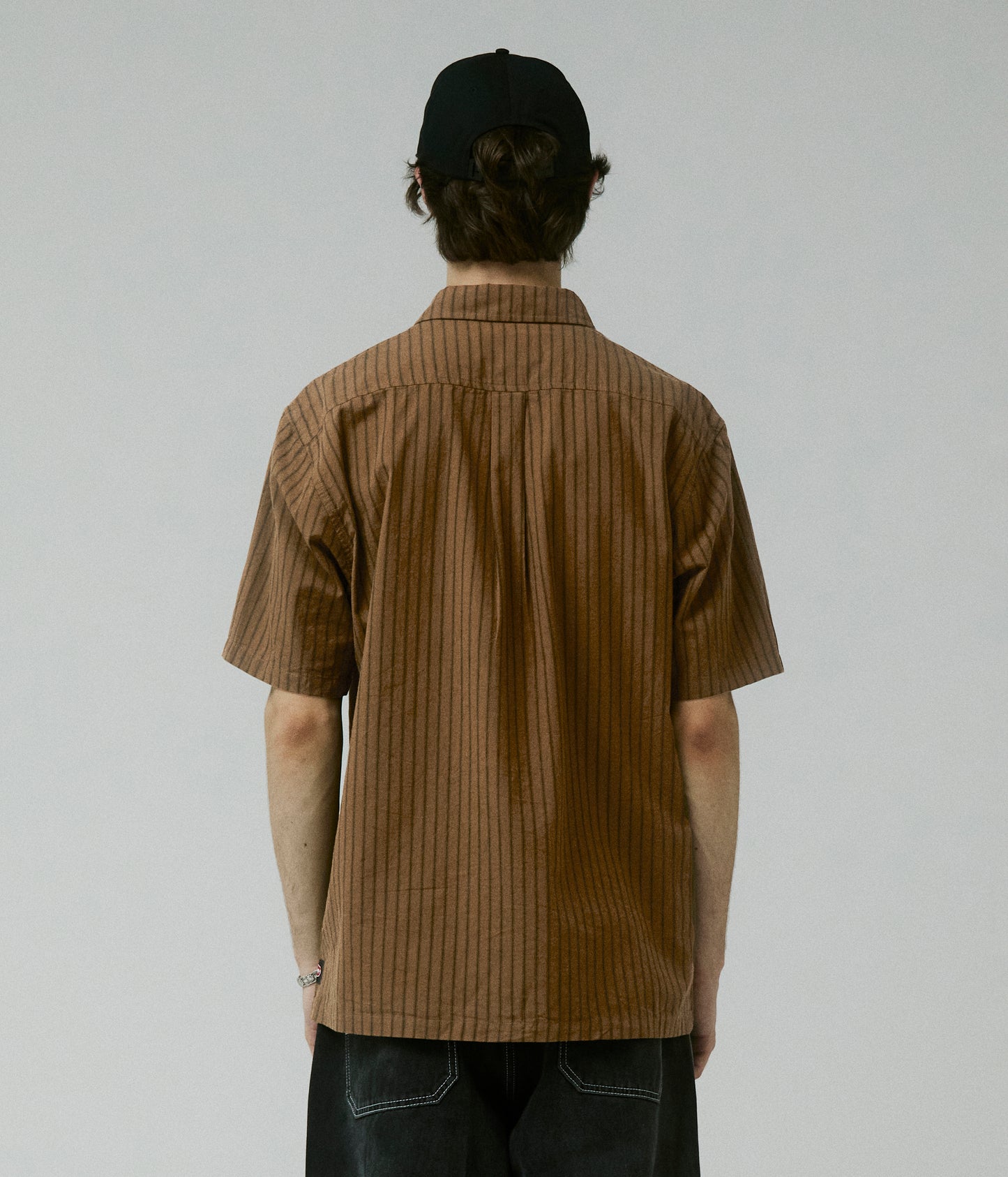 REYNOLDS STRIPE SS SHIRT // BARK