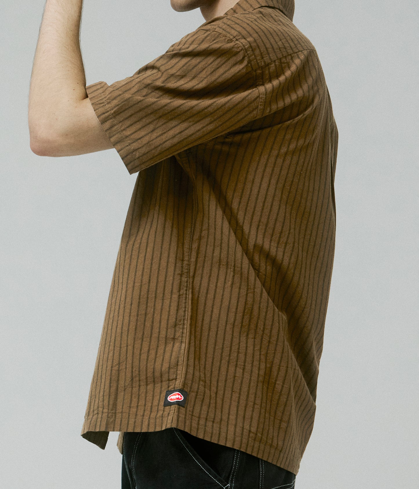 REYNOLDS STRIPE SS SHIRT // BARK