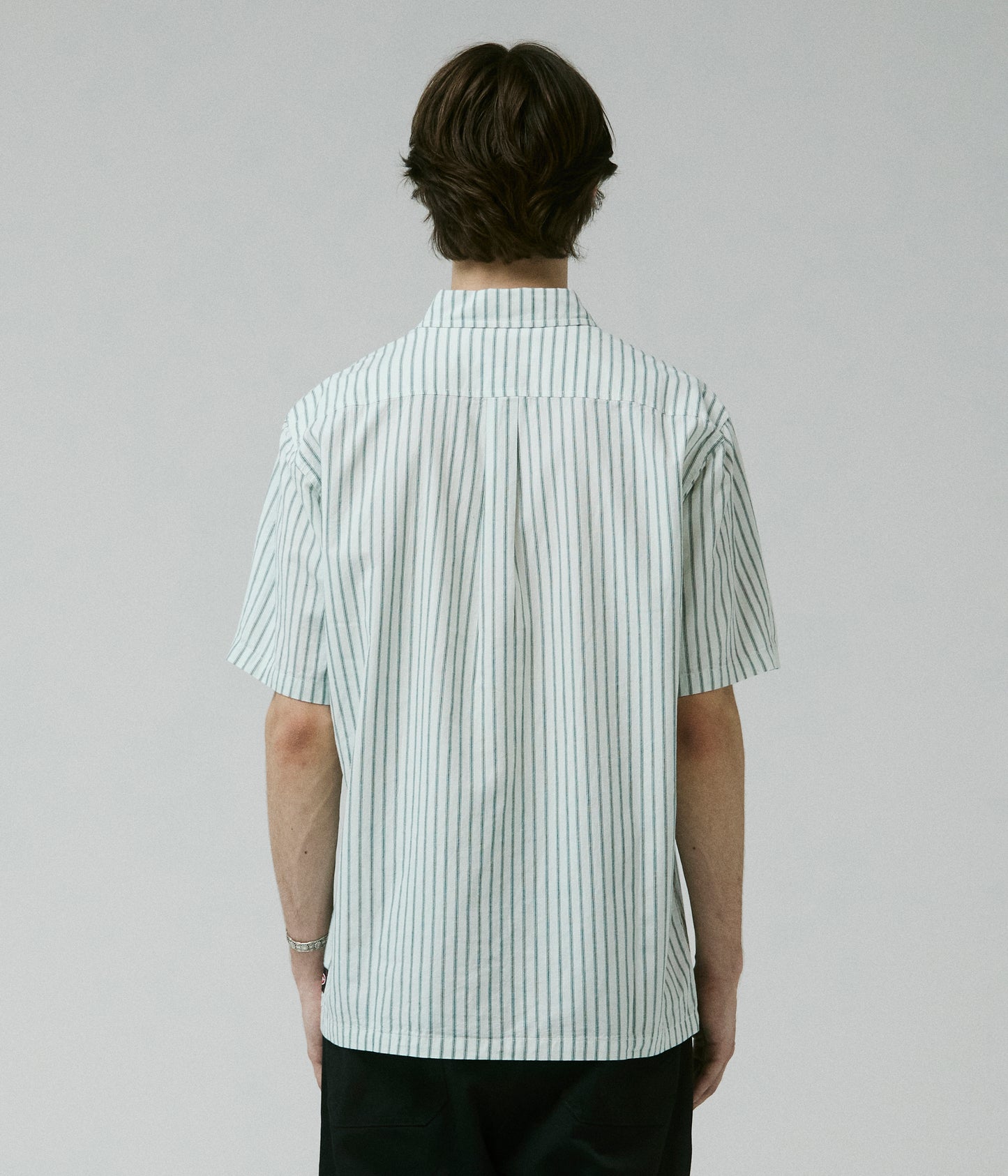 REYNOLDS STRIPE SS SHIRT // BONE