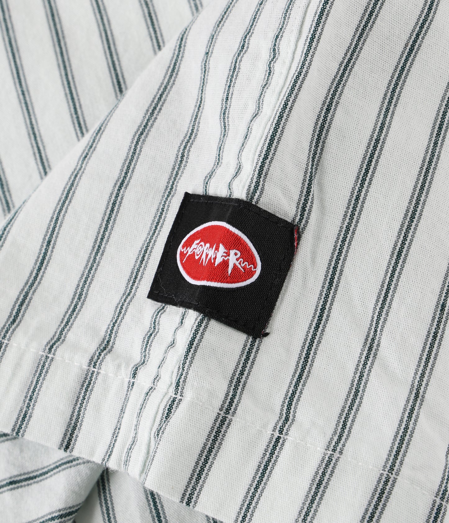 REYNOLDS STRIPE SS SHIRT // BONE