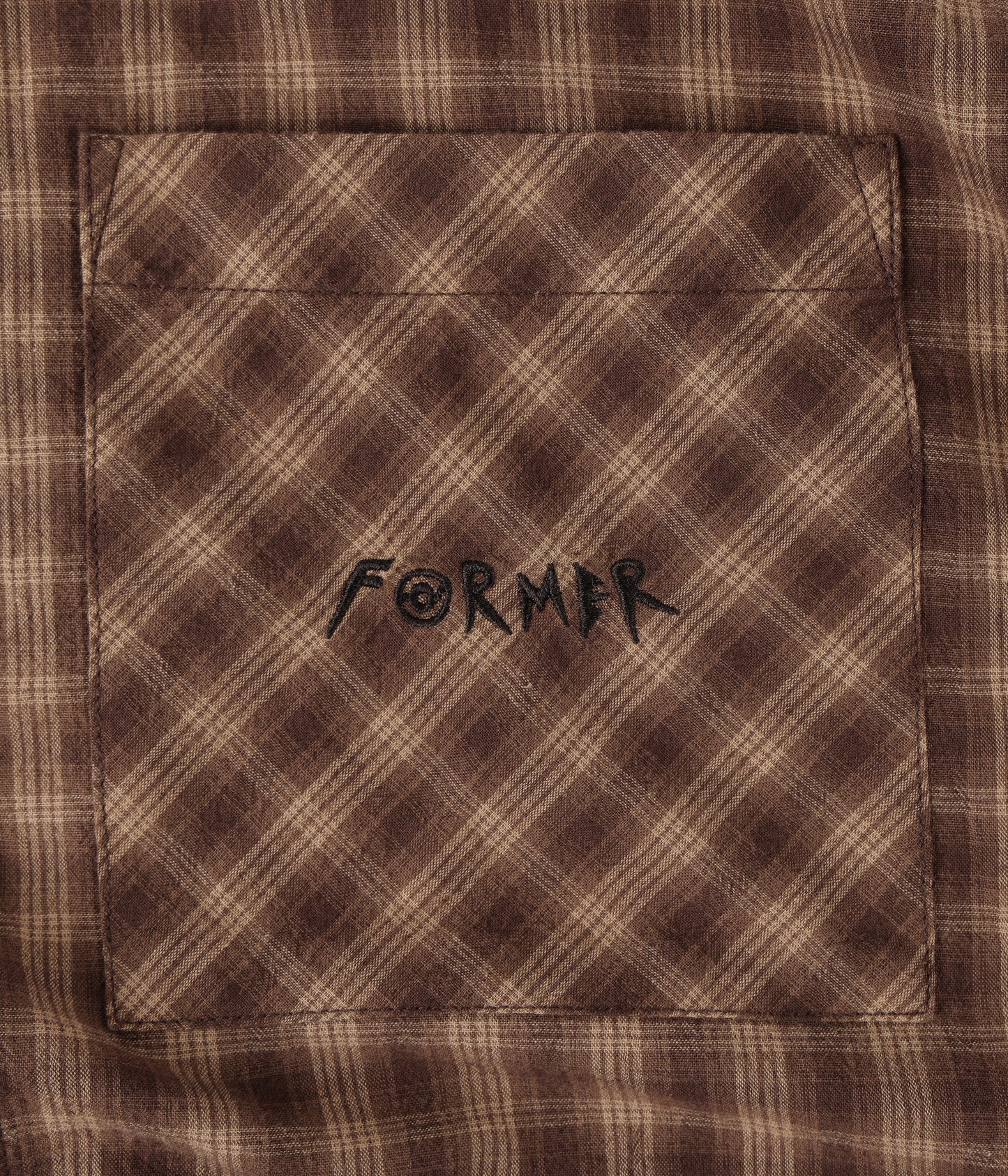 MANNERS CHECK SS SHIRT // BARK