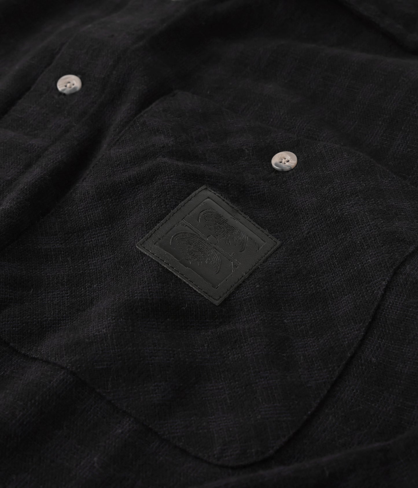 CRUX FLANNEL LS SHIRT // BLACK