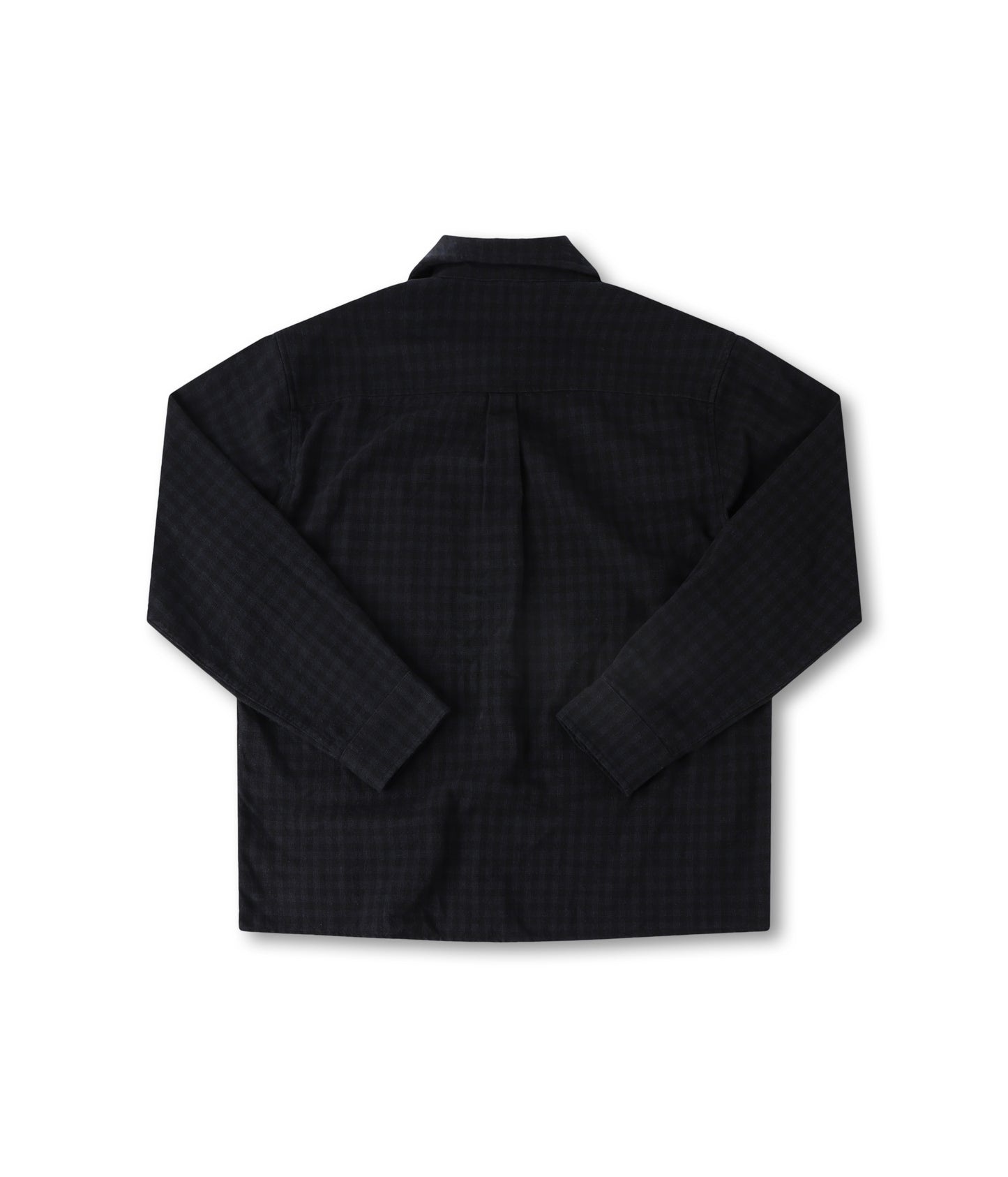 CRUX FLANNEL LS SHIRT // BLACK