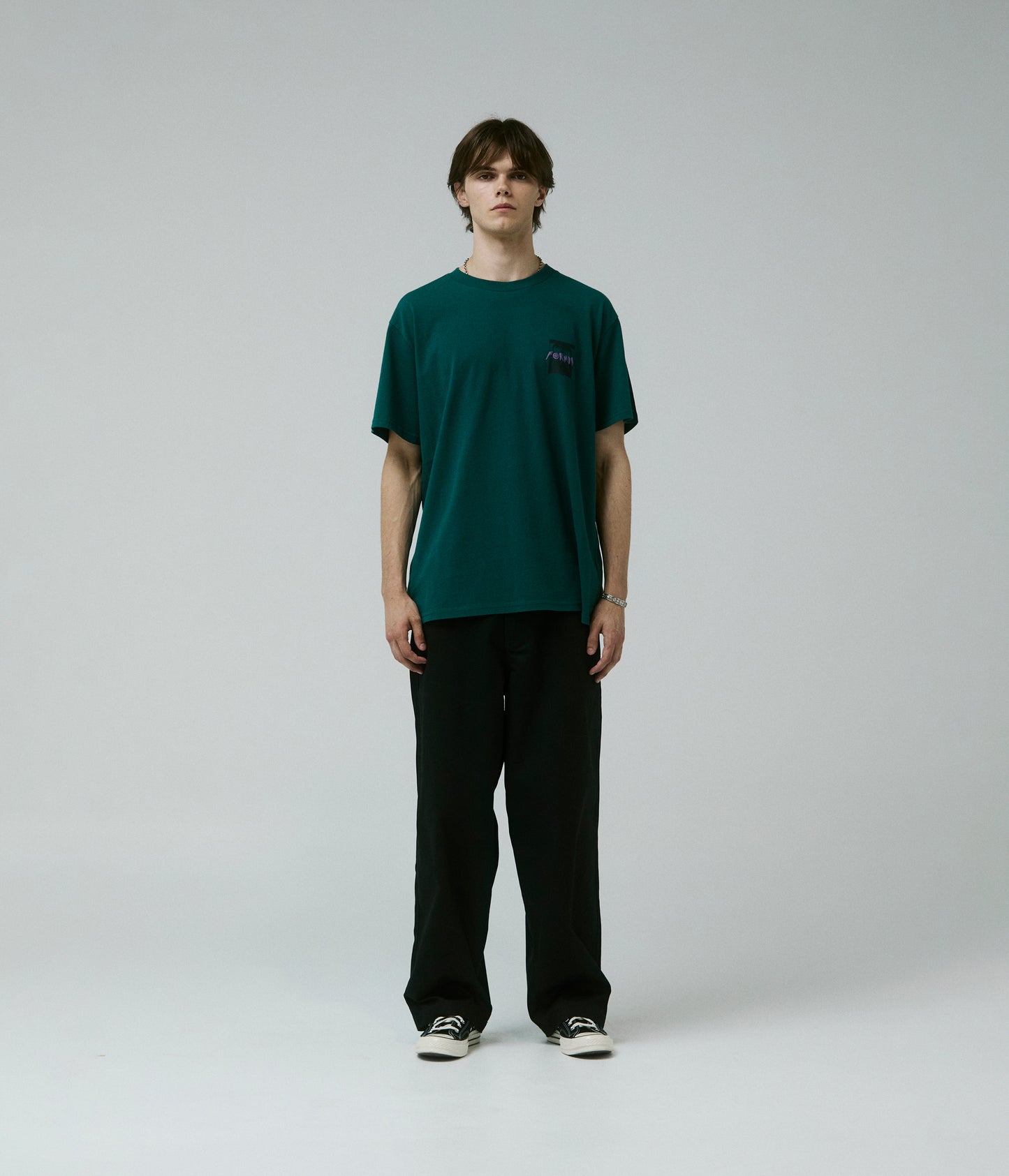 DROID CRUX T-SHIRT // PETROL