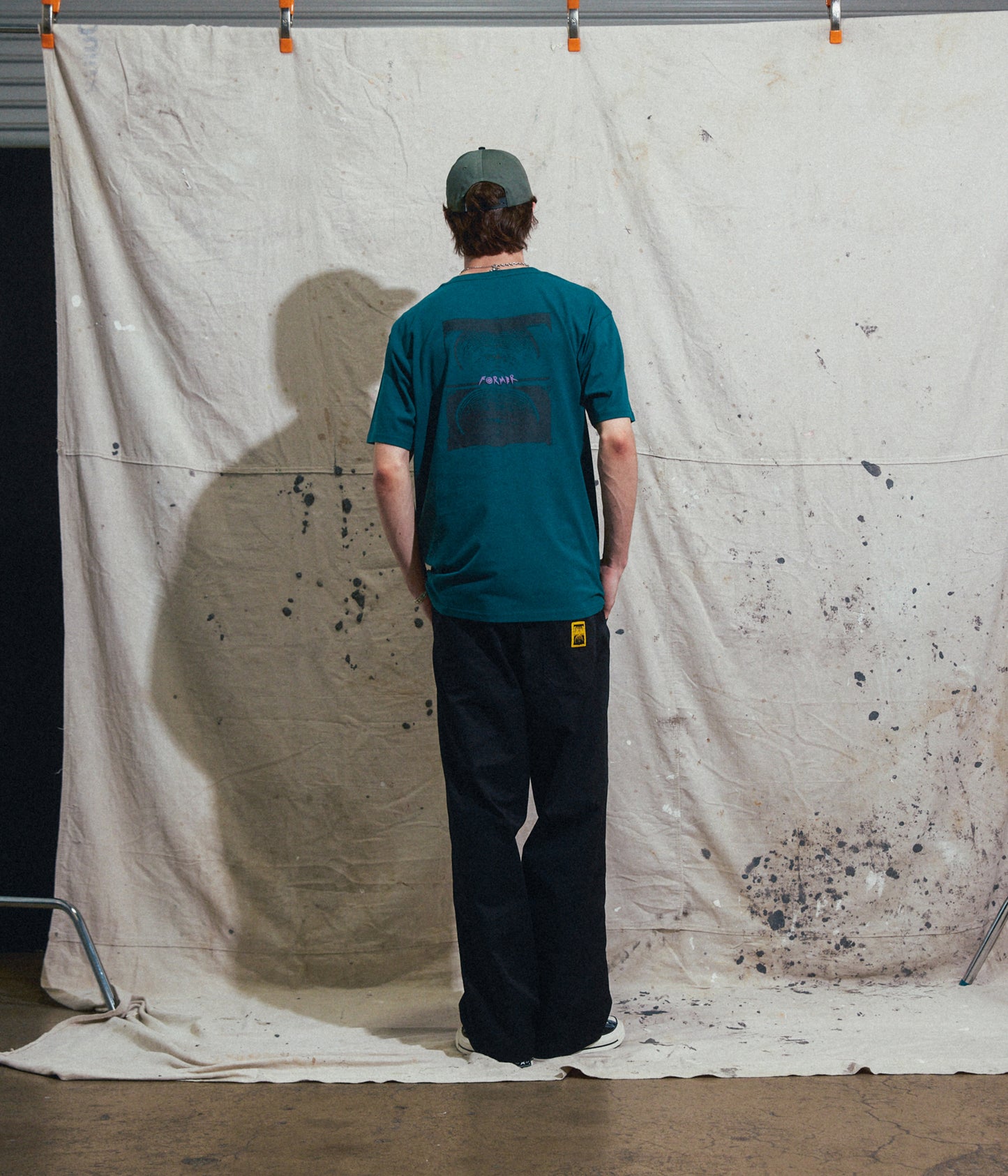 DROID CRUX T-SHIRT // PETROL