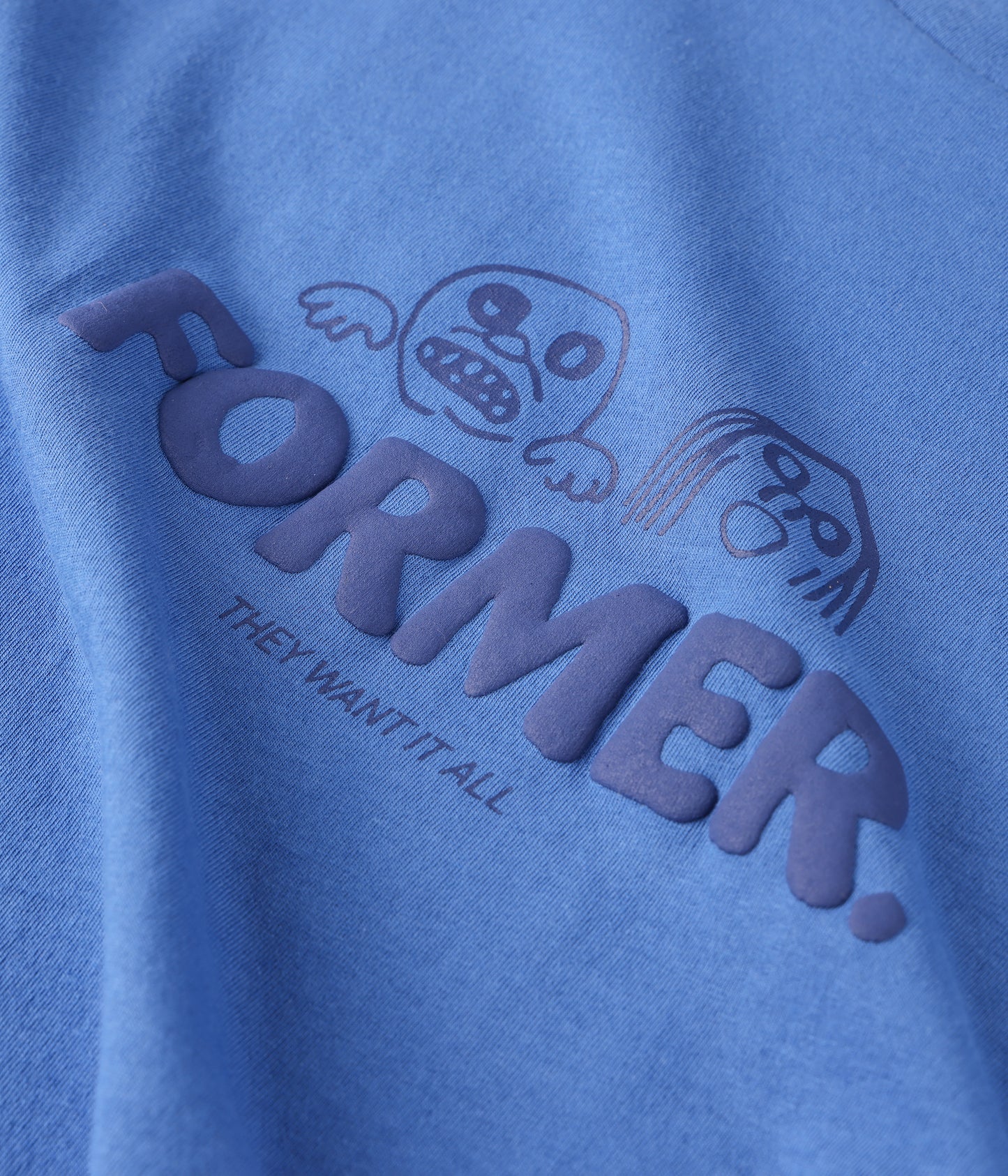 WANT IT ALL T-SHIRT // COBALT