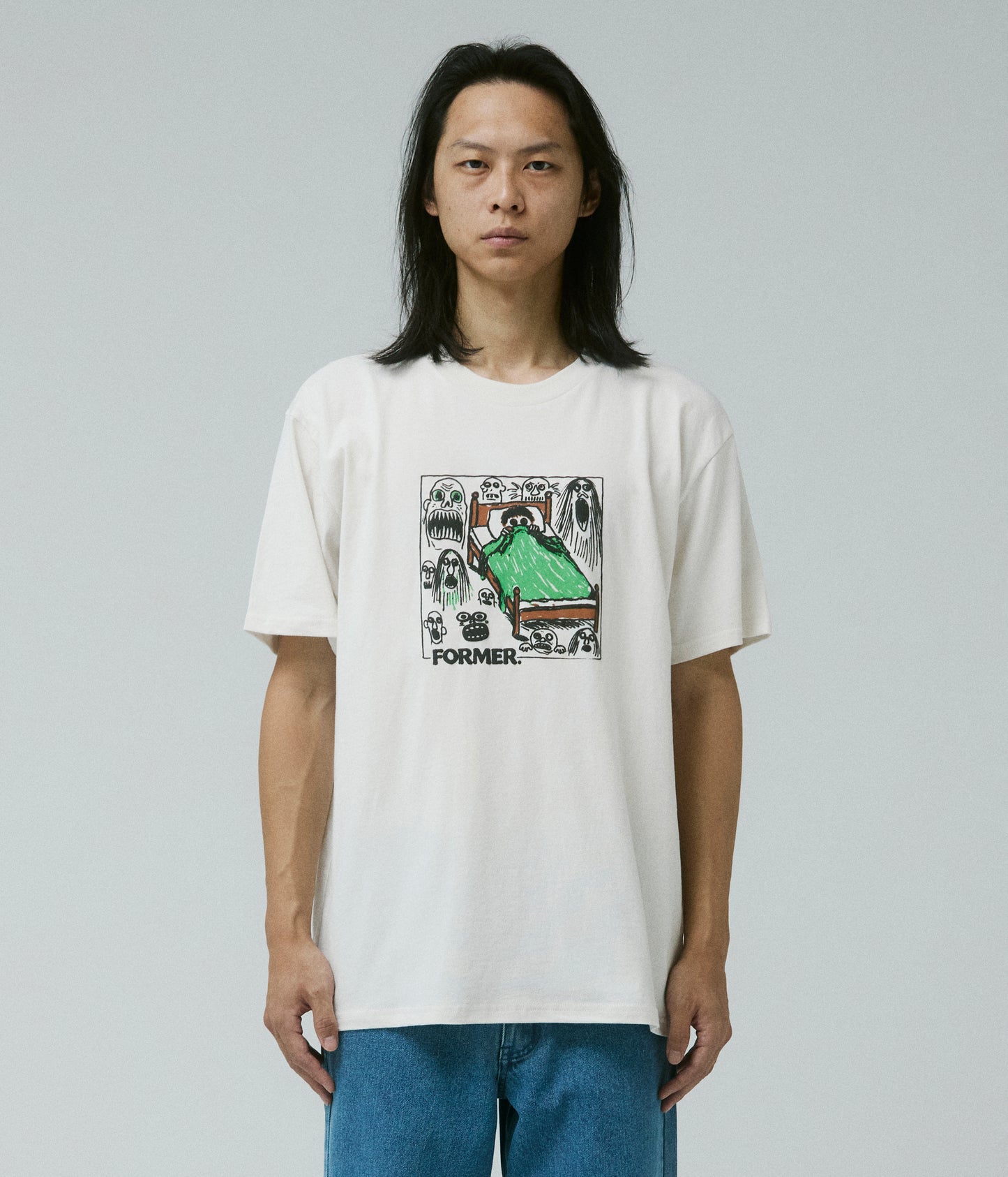 CRITTERS T-SHIRT // BONE
