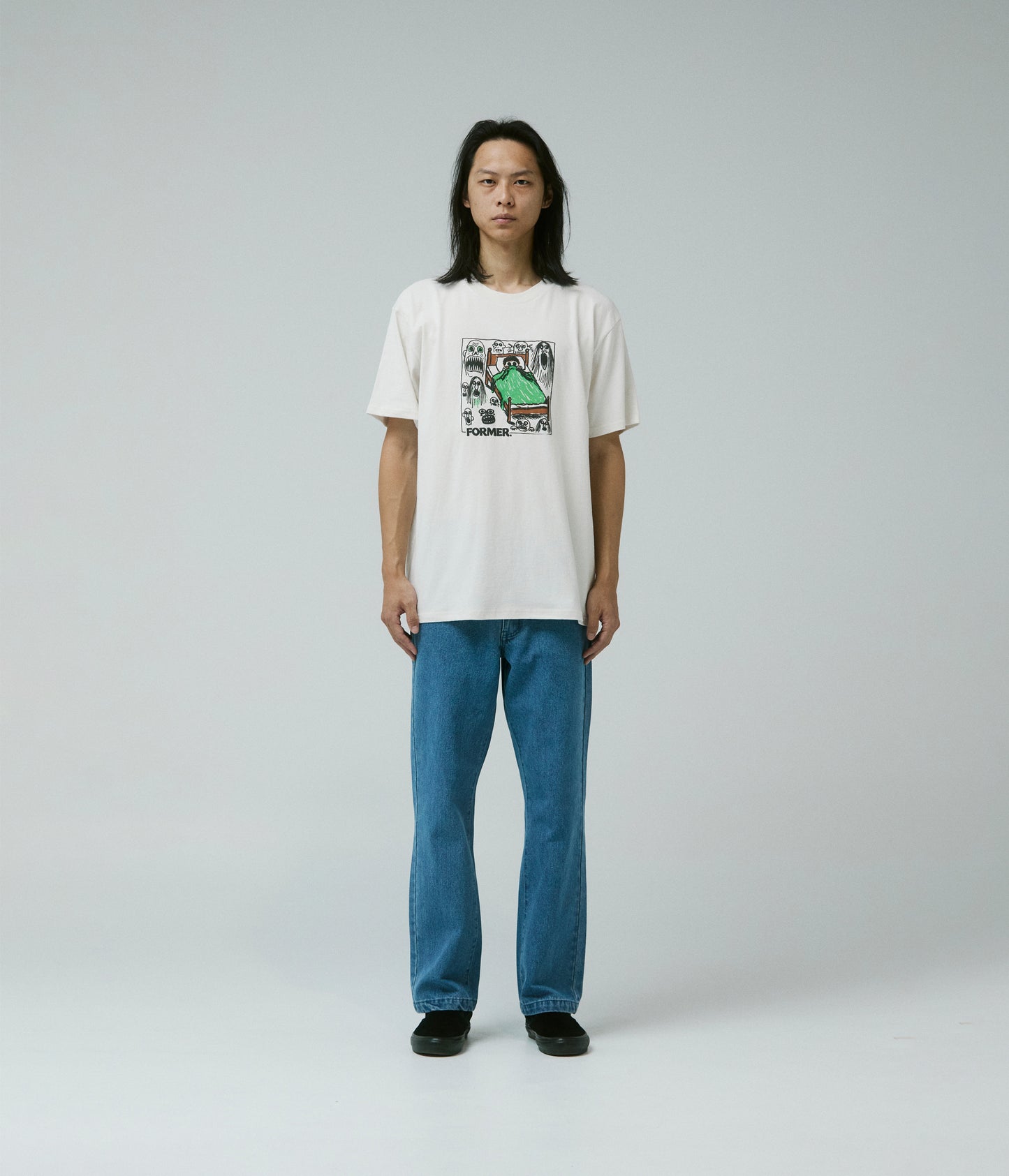 CRITTERS T-SHIRT // BONE