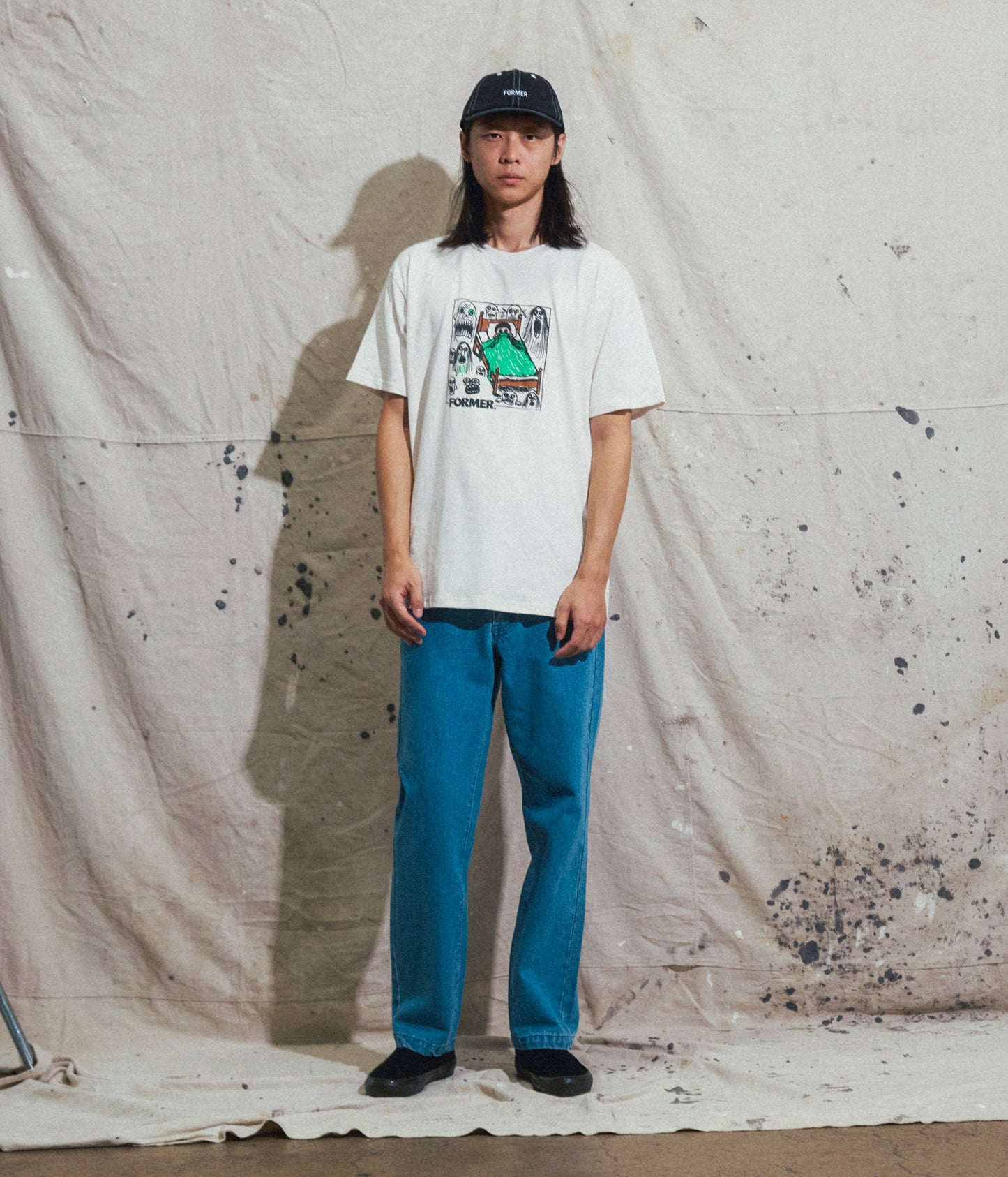 CRITTERS T-SHIRT // BONE