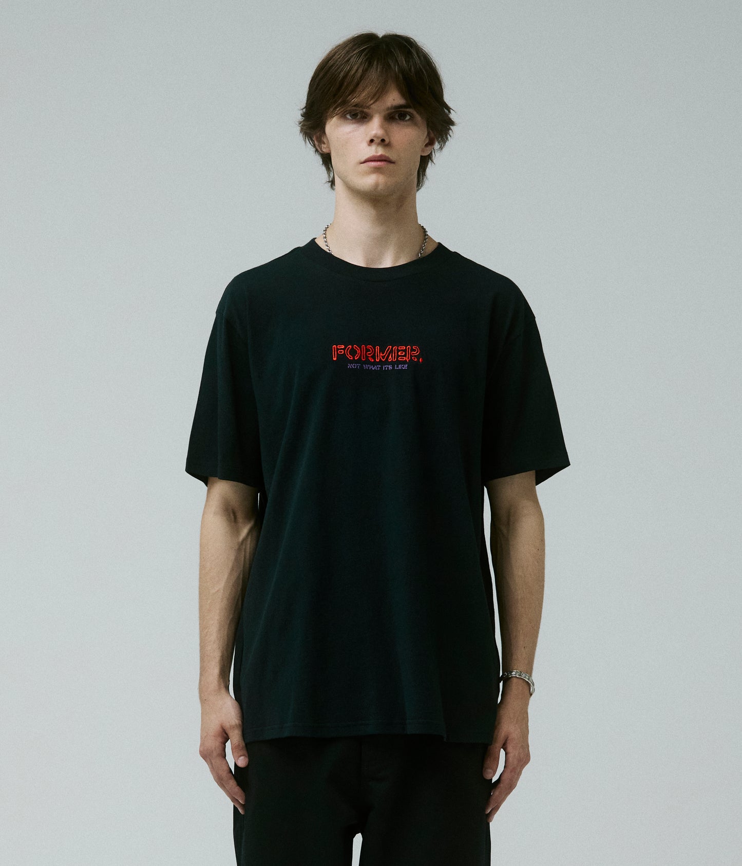 GLOBAL MIND T-SHIRT // BLACK