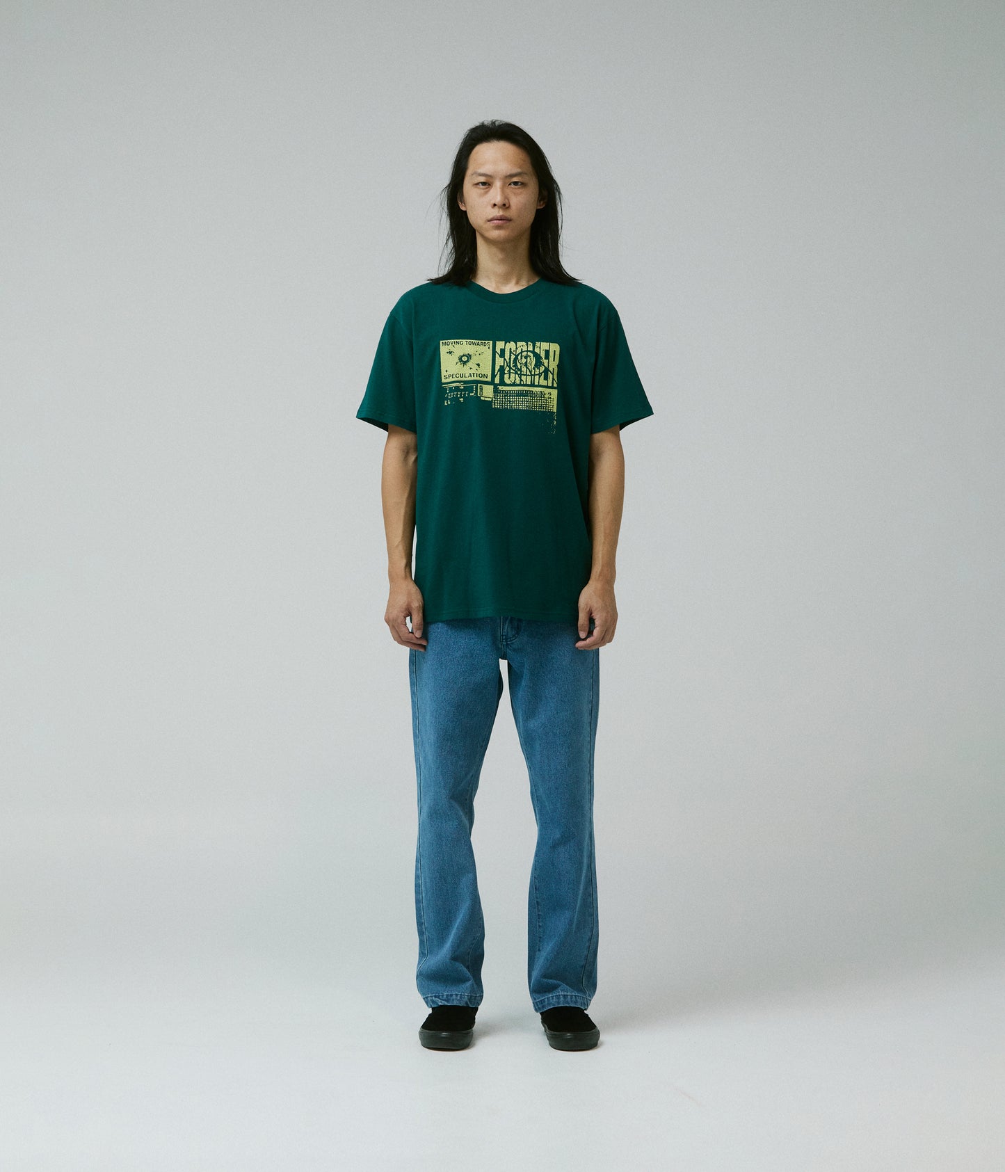 FLUSTER T-SHIRT // PETROL