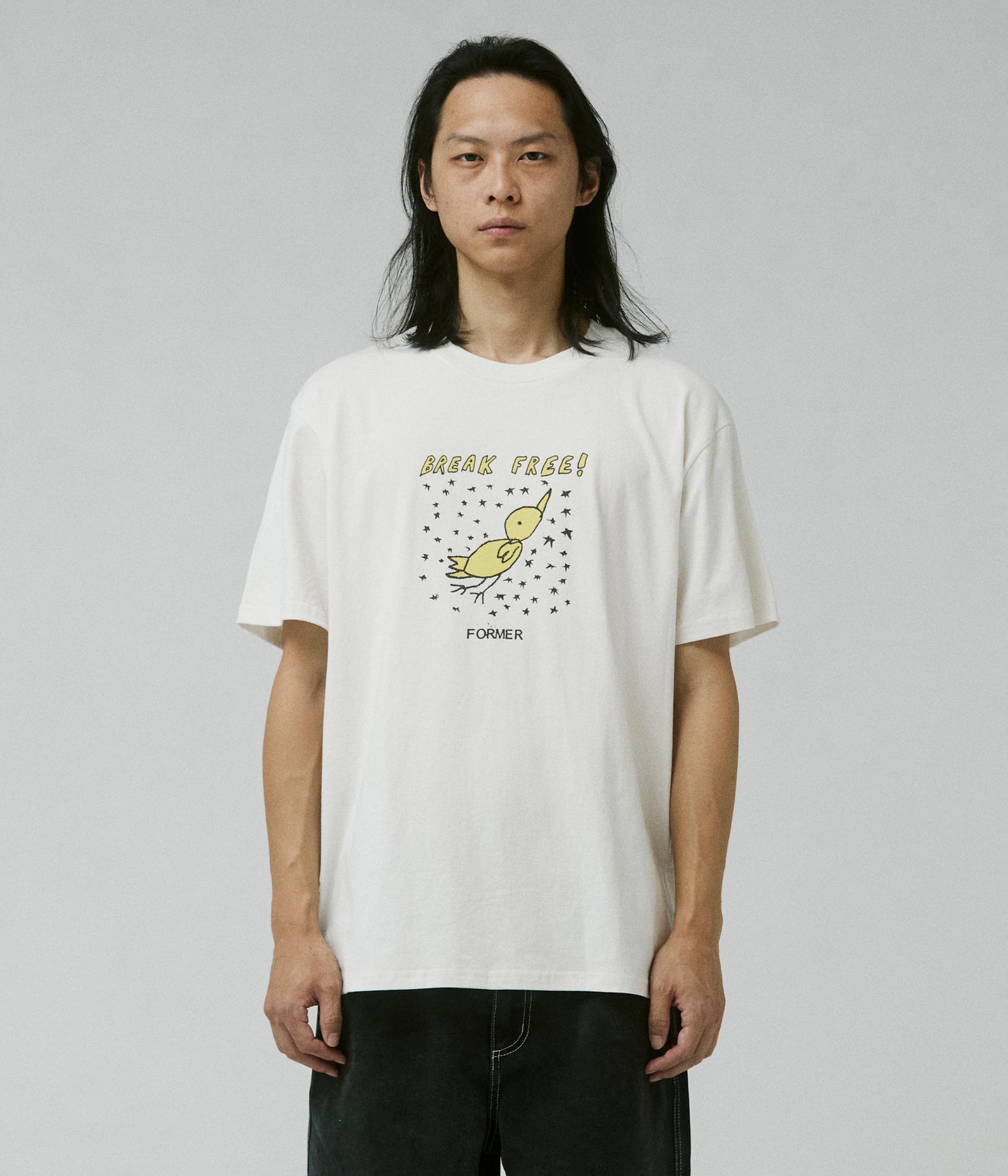 BREAK FREE T-SHIRT // BONE