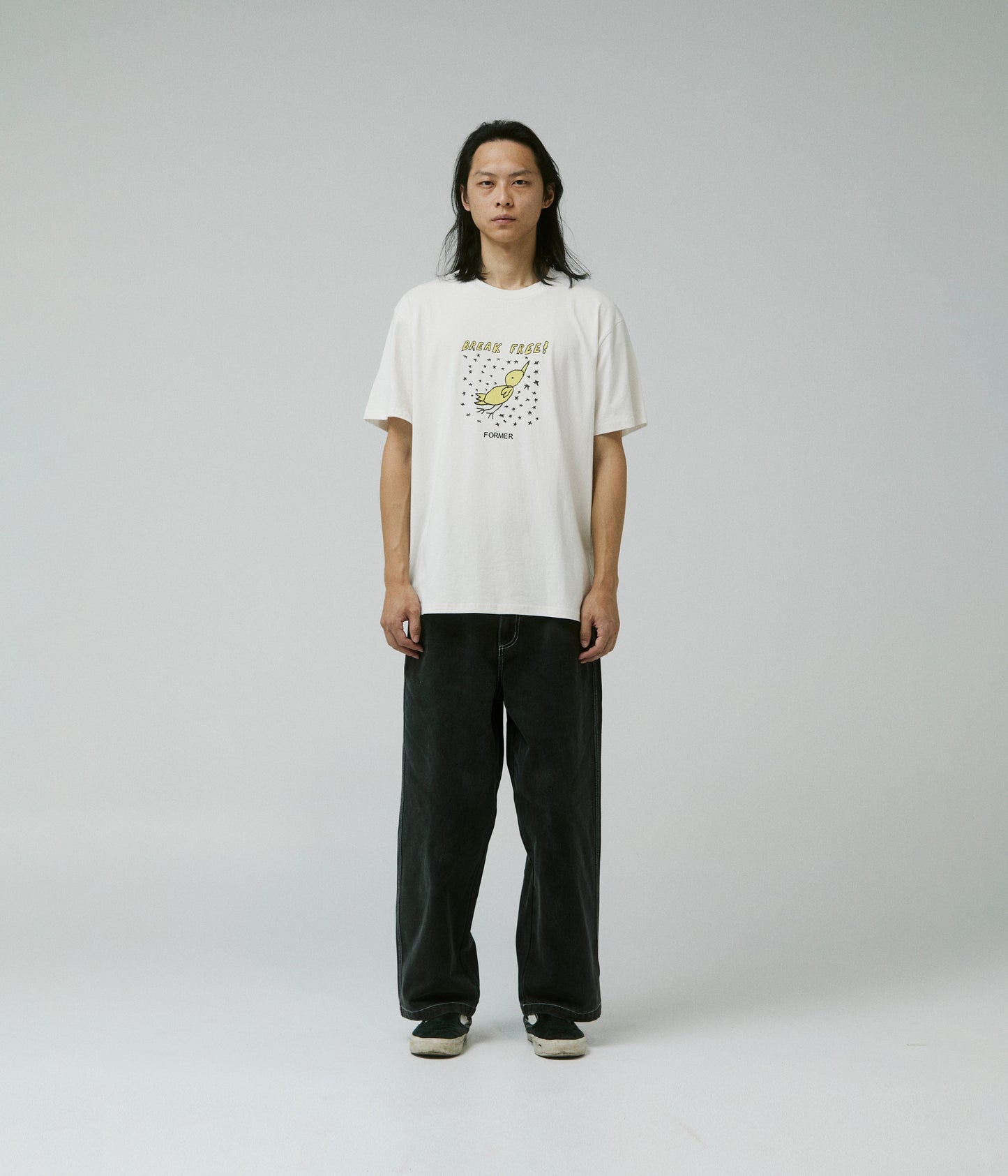 BREAK FREE T-SHIRT // BONE