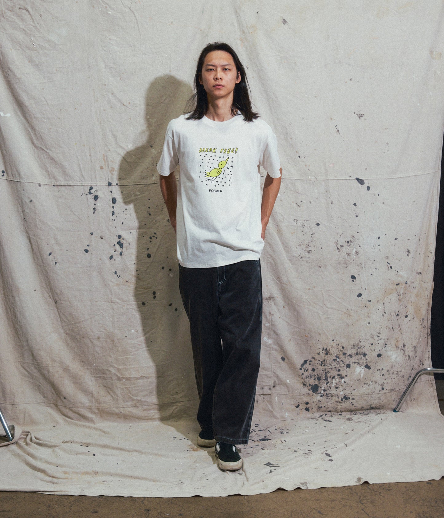 BREAK FREE T-SHIRT // BONE