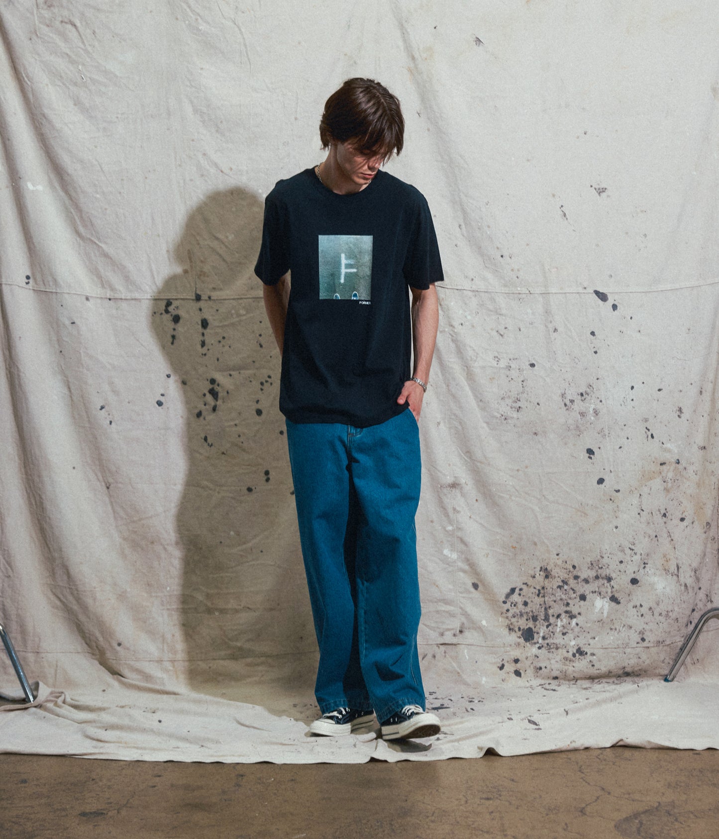 GROUNDED T-SHIRT // BLACK