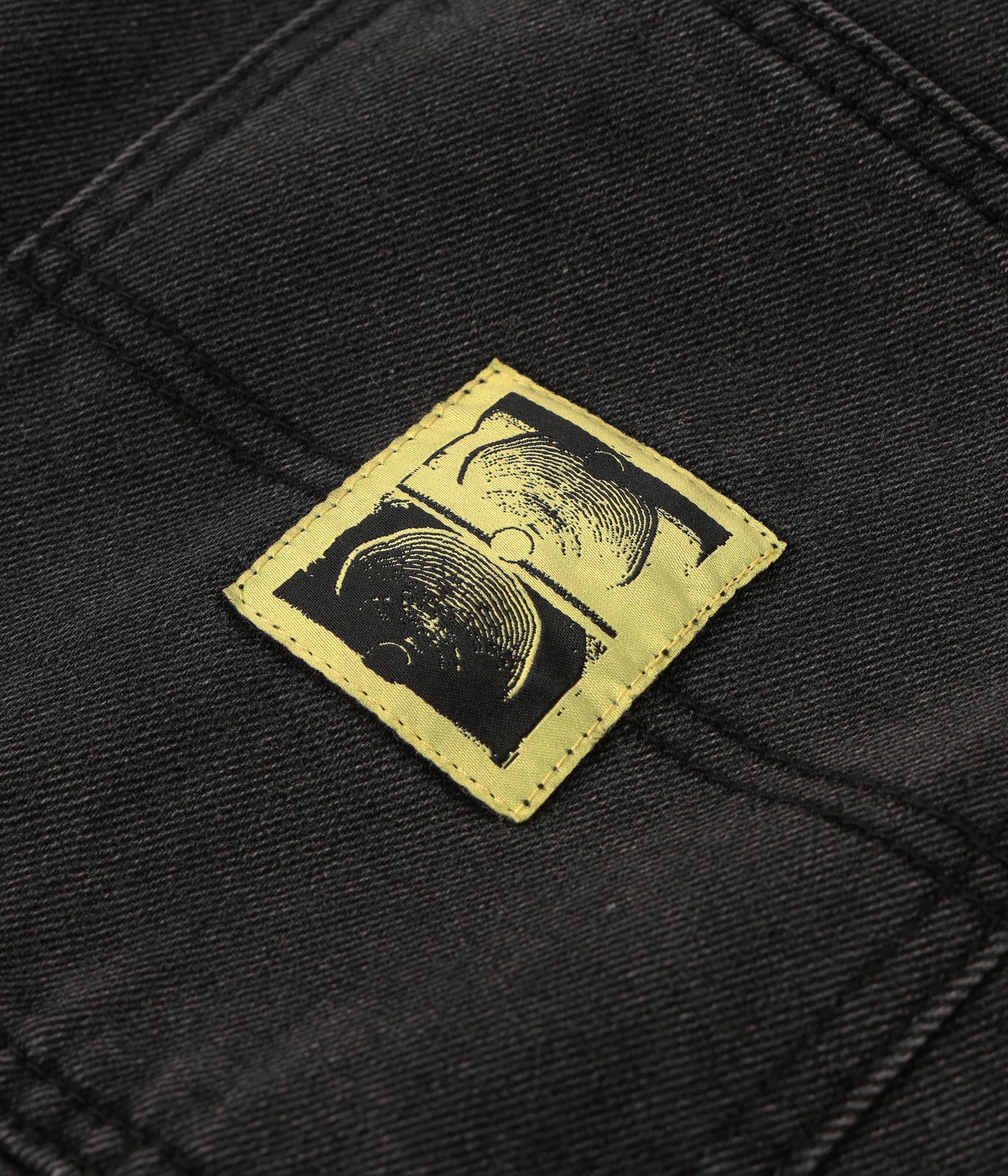 DISTEND VT DENIM CARPENTER SHORT // WASHD BLACK