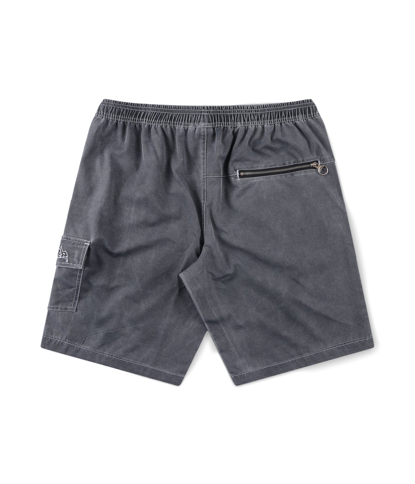 SWANS CARGO 21" SWIM TRUNK // BLACK EMBROID