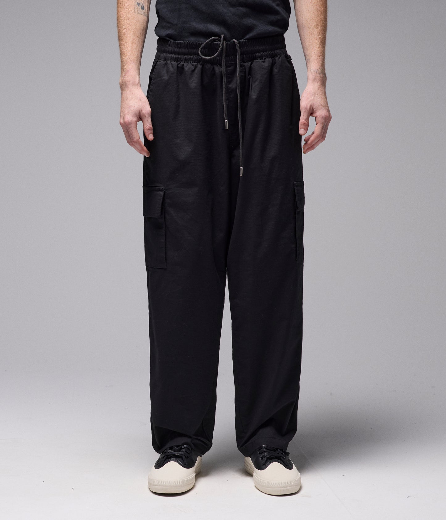 PRAYER CARGO PANT // BLACK