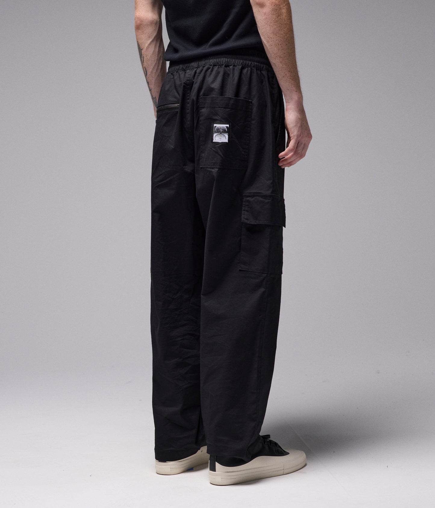 PRAYER CARGO PANT // BLACK