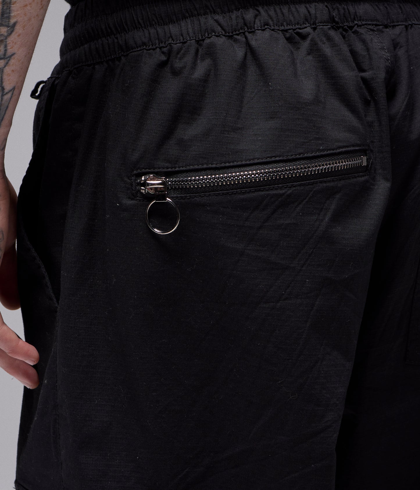 PRAYER CARGO PANT // BLACK