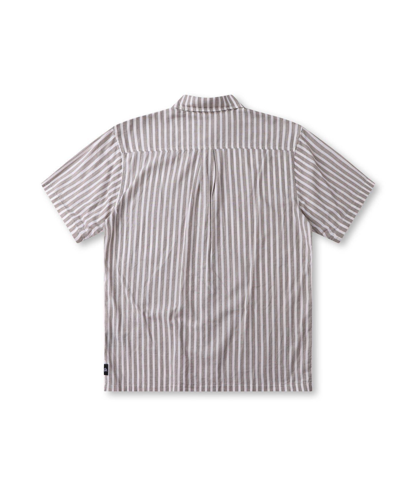 REYNOLDS STRIPE SS SHIRT // CHOC