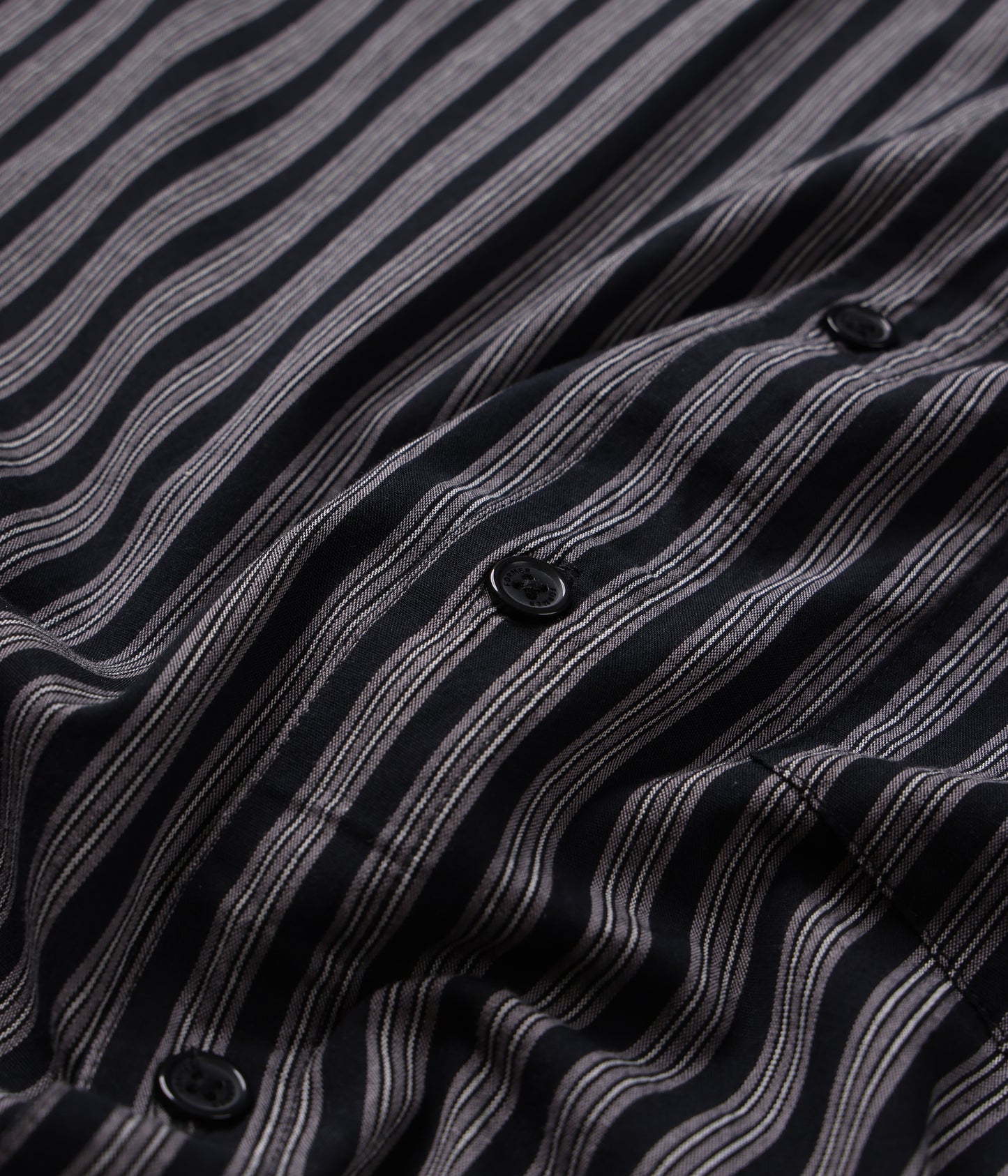 REYNOLDS STRIPE SS SHIRT // MIDNIGHT