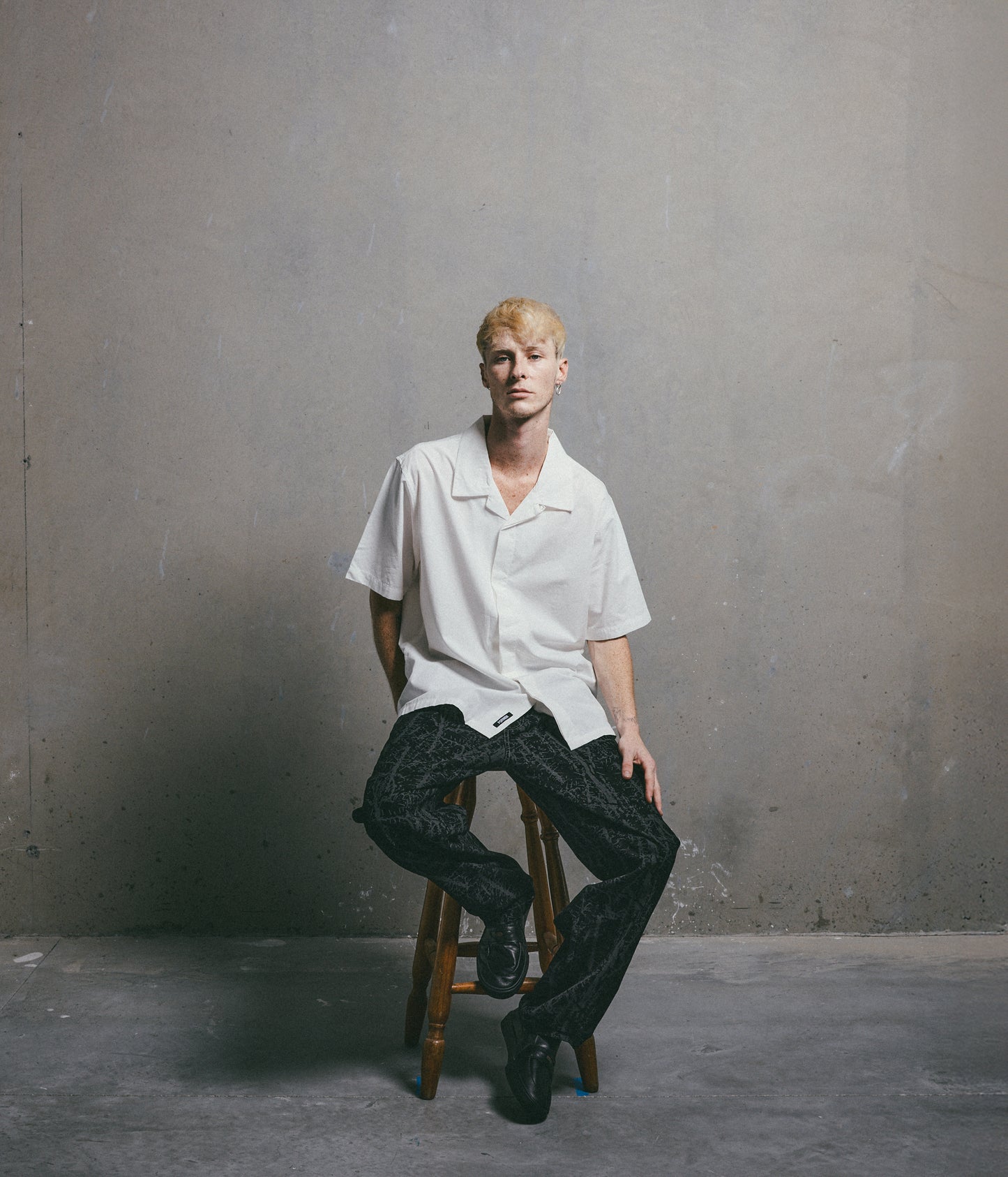 MARILYN AG SS SHIRT // WHITE