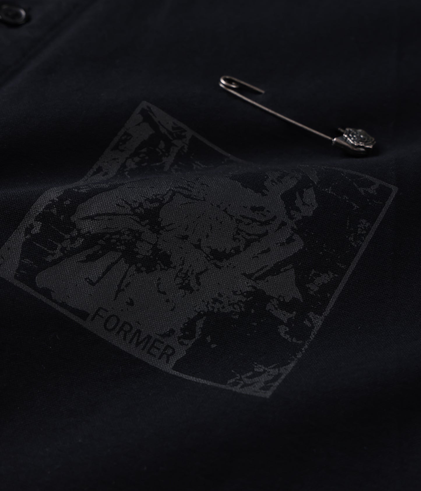 VIVIAN LS SHIRT // TURMOIL BLACK