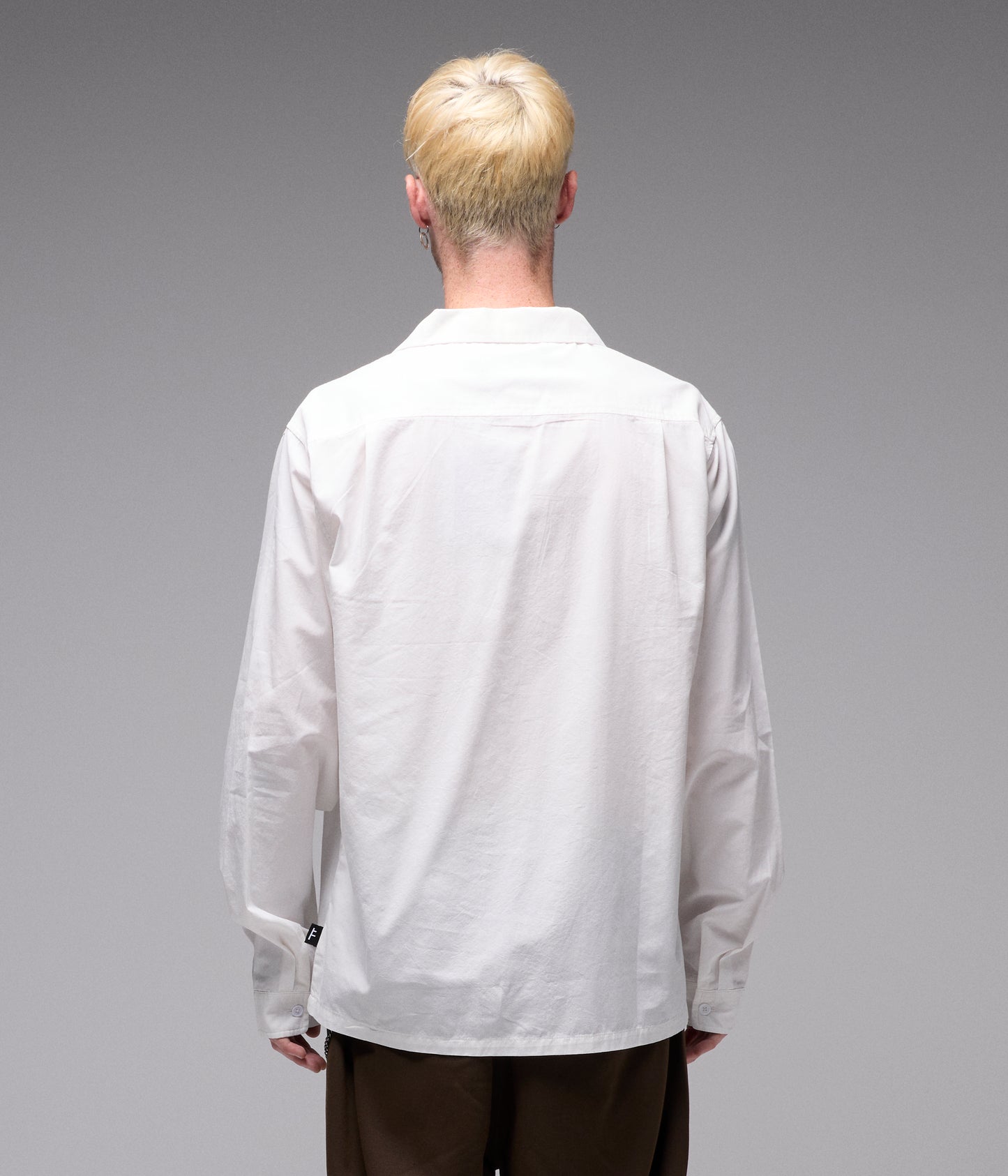 MARILYN AG LS SHIRT // WHITE