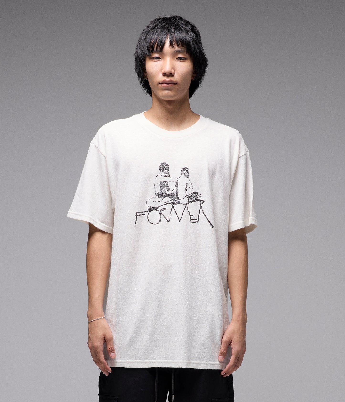 COMBUSTIBLE T-SHIRT // OYSTER