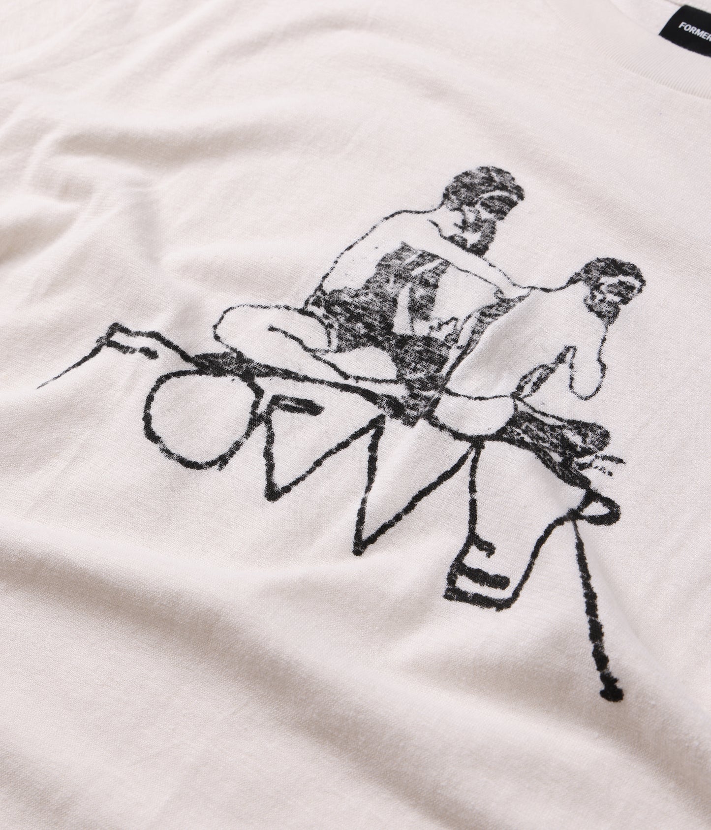 COMBUSTIBLE T-SHIRT // OYSTER