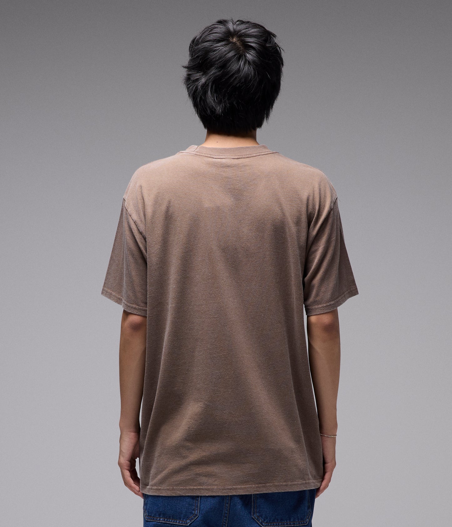 PROSCRIPTION T-SHIRT // WASHED CHOC