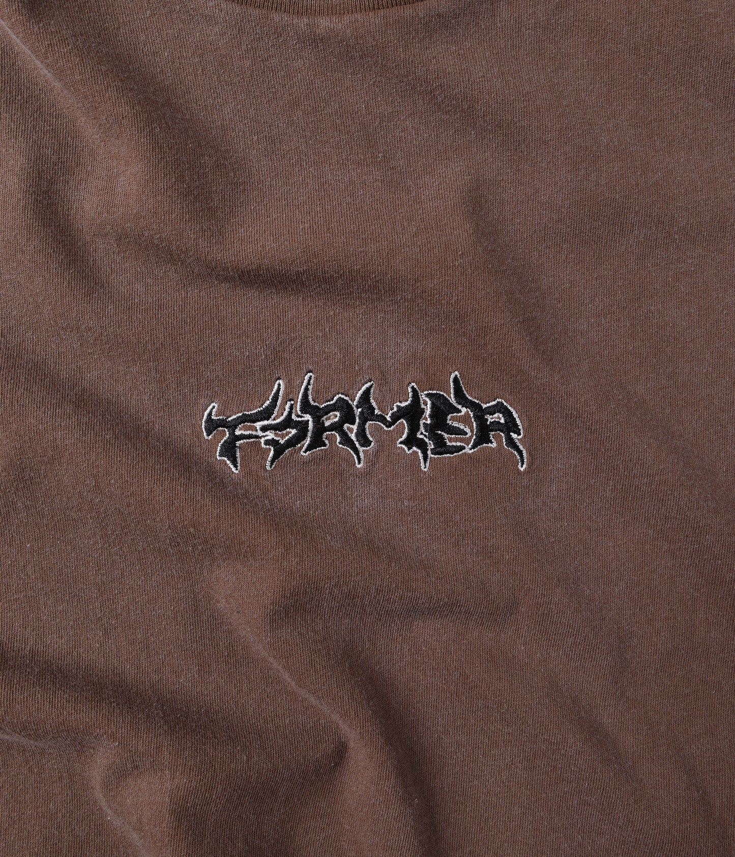 PROSCRIPTION T-SHIRT // WASHED CHOC