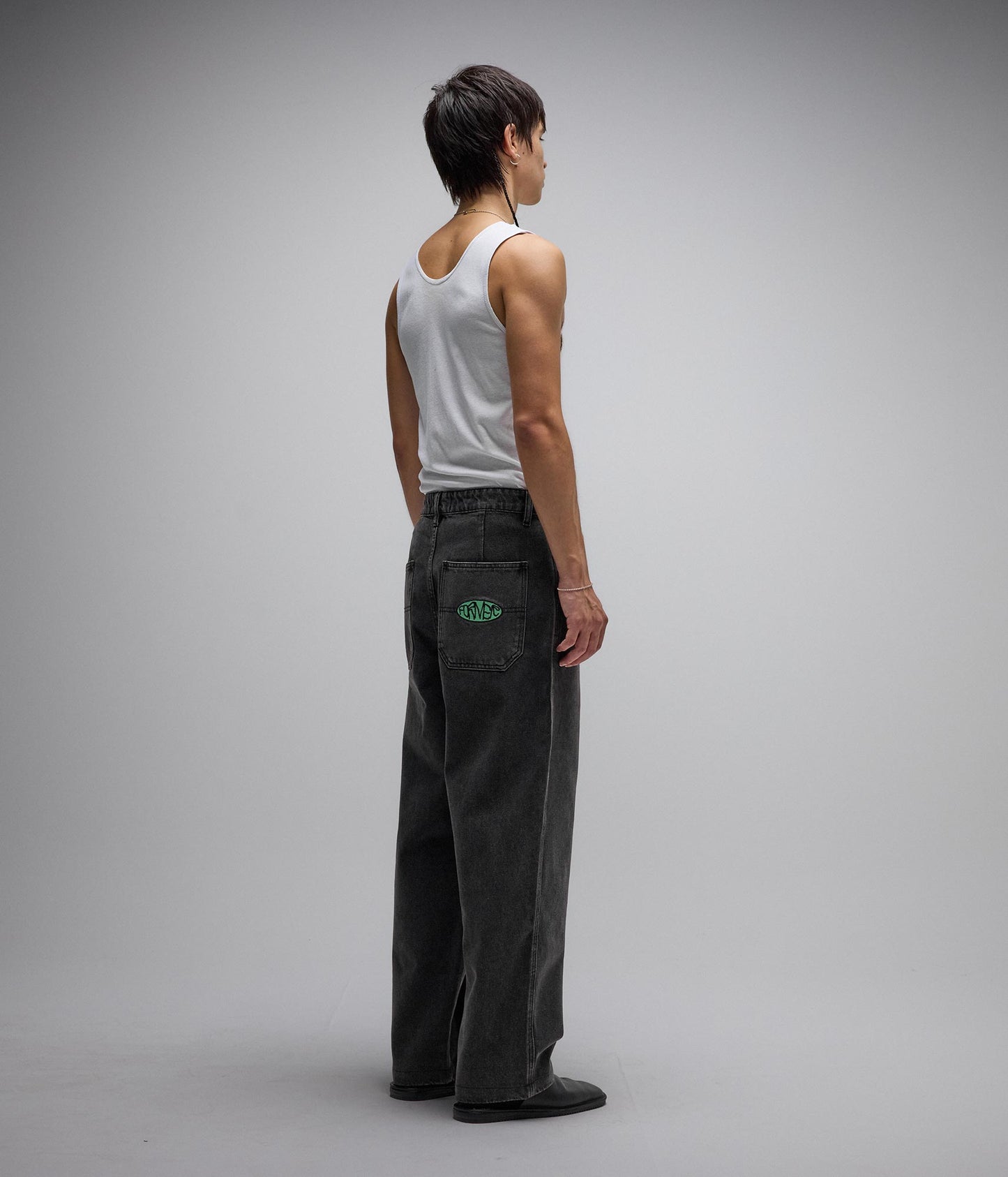 REYNOLDS DENIM PANT // SLACK WASHED BLACK