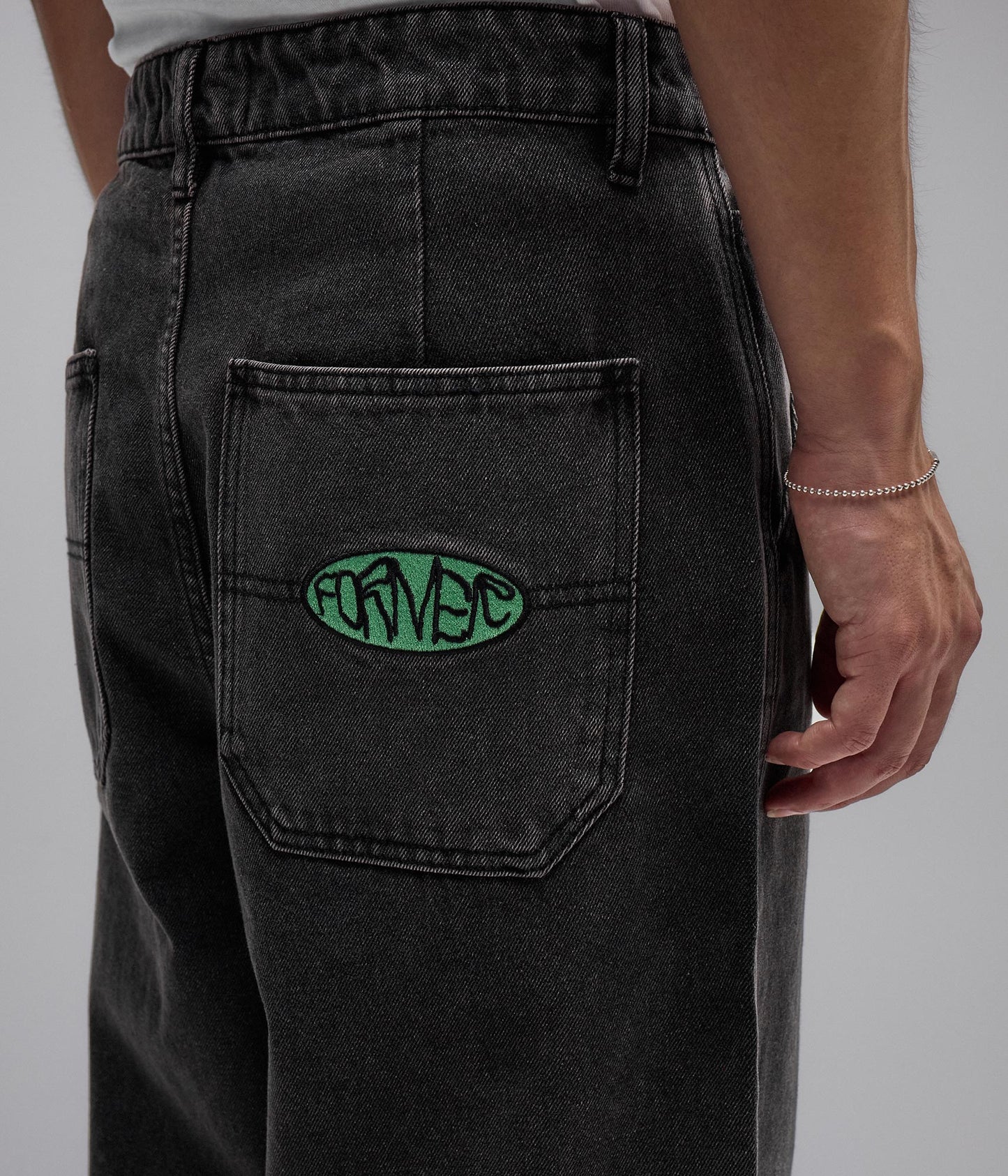 REYNOLDS DENIM PANT // SLACK WASHED BLACK