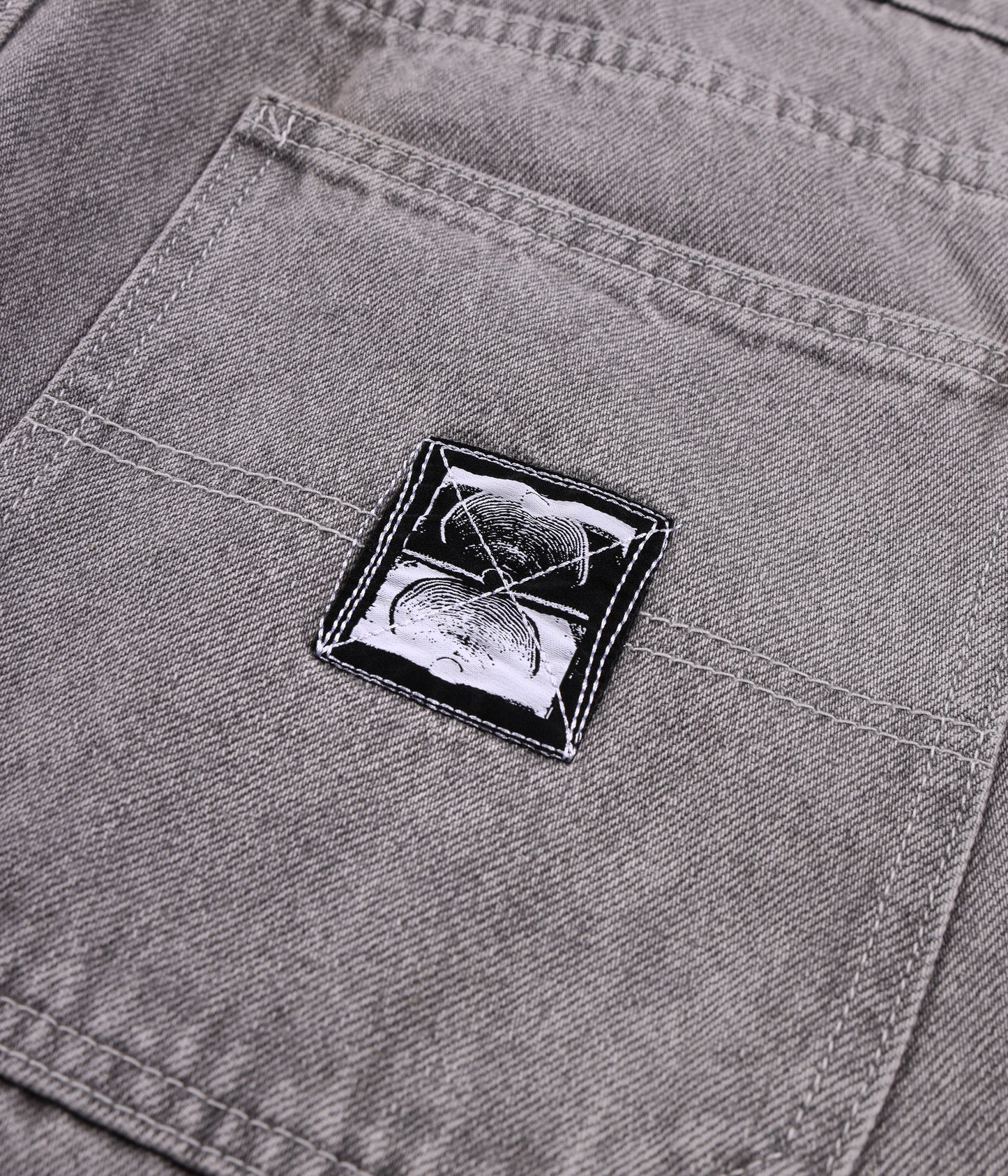 DISTEND DENIM PANT // SACRIFICE WASHED GREY