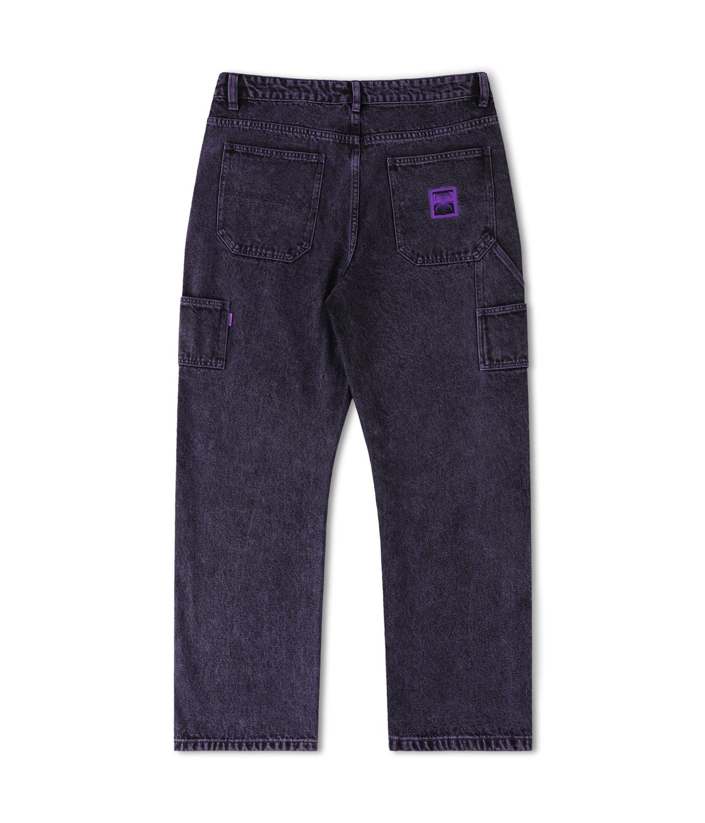 FORMER Distend Denim Pant in Washed Purple - FORMER x RAGE Collection