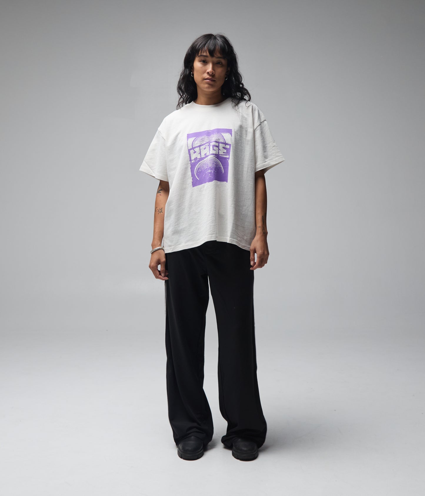FORMER Gera Track Pant in Black - FORMER x RAGE Collection