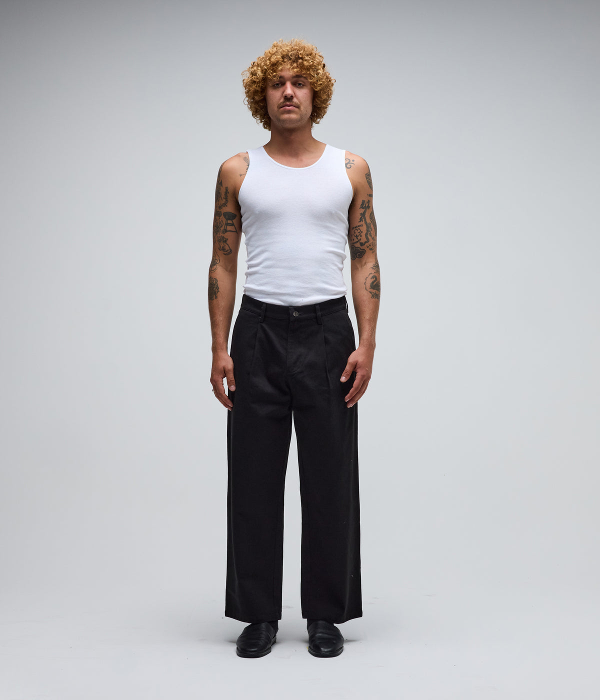 FORMER / ANDERSON TWILL PANT // BLACK