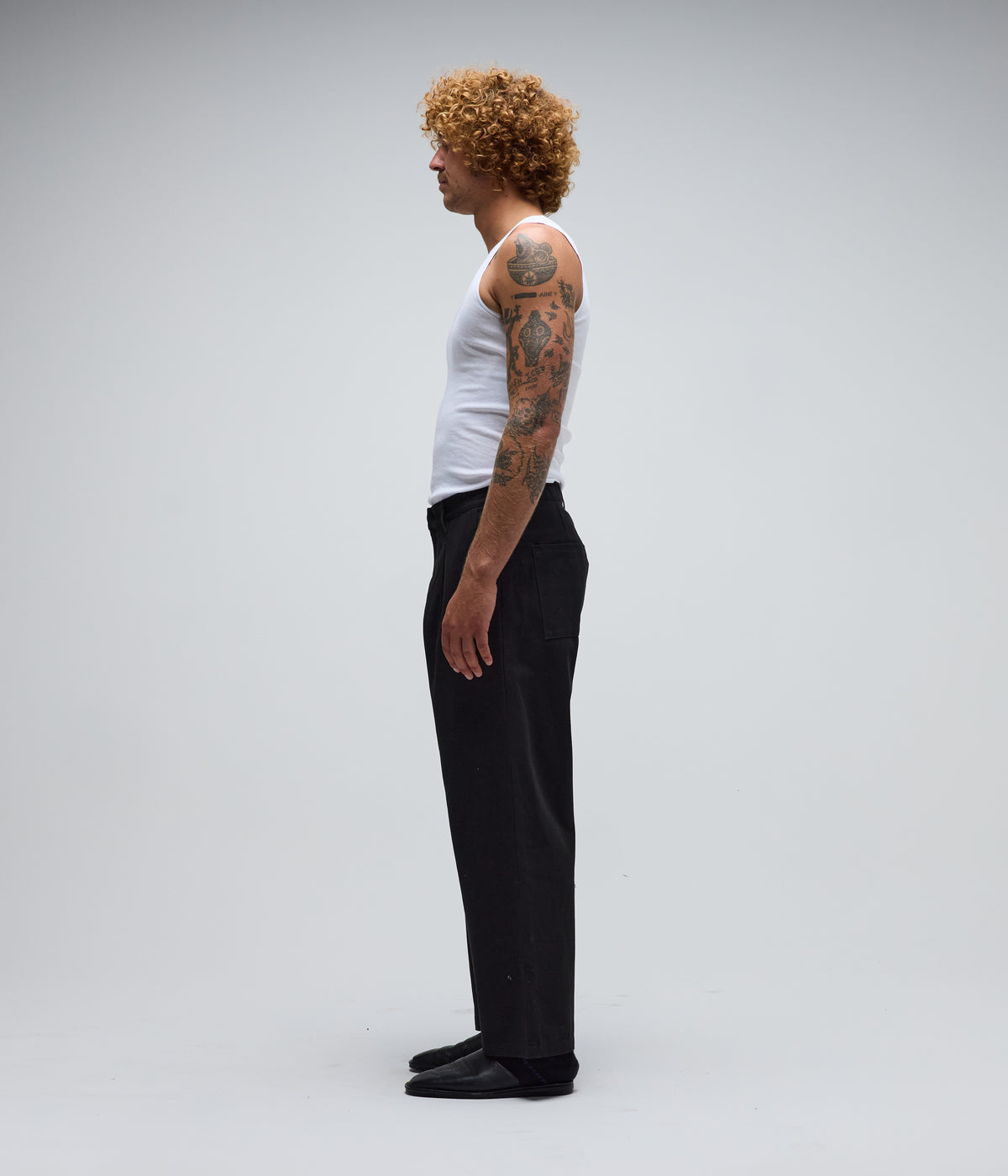 FORMER / ANDERSON TWILL PANT // BLACK