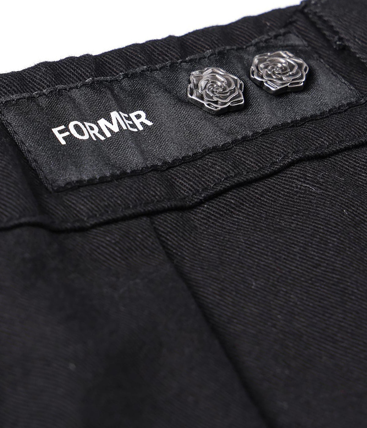 FORMER / ANDERSON TWILL PANT // BLACK