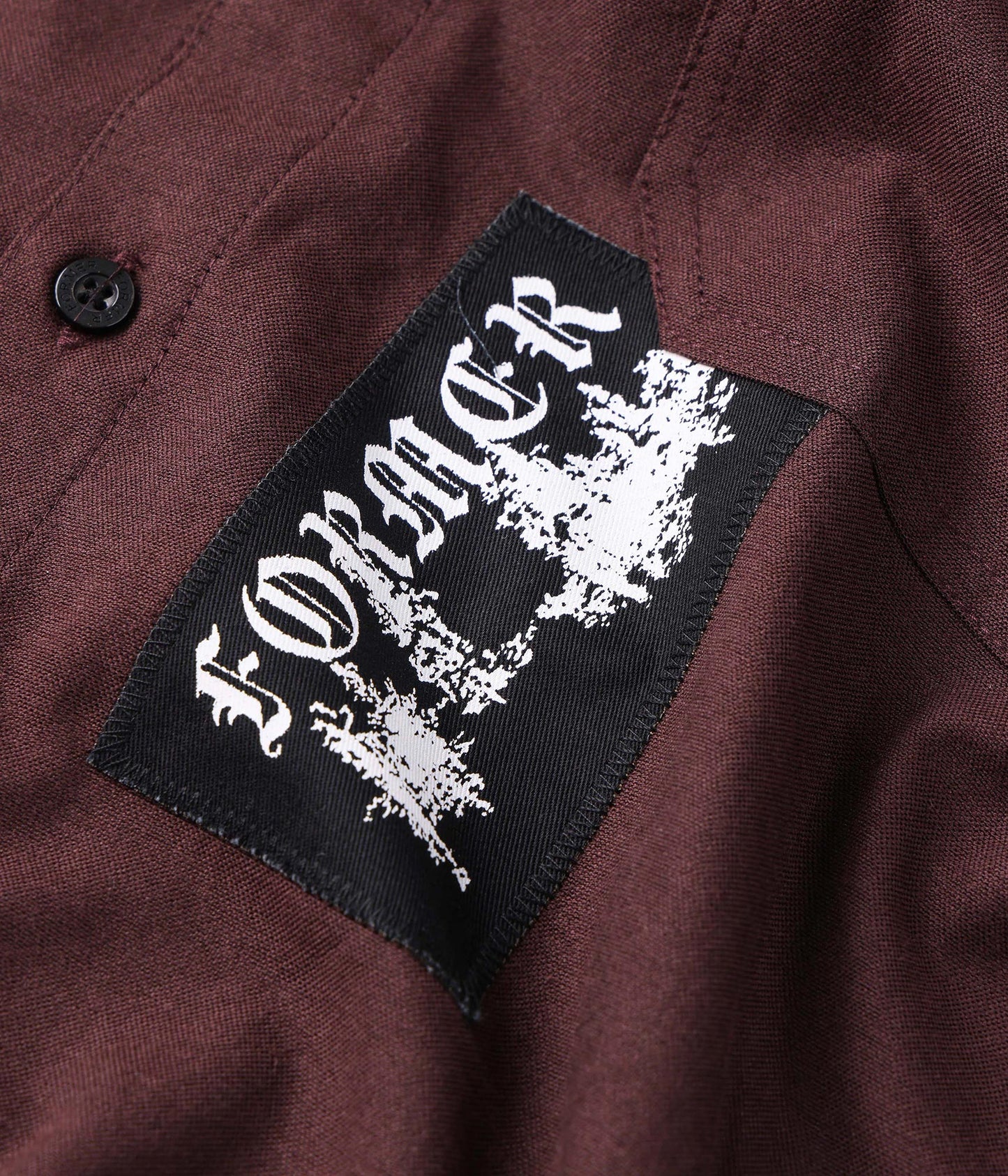 FORMER Vivian Engineered LS Shirt in BARK - Pending Approval Collection