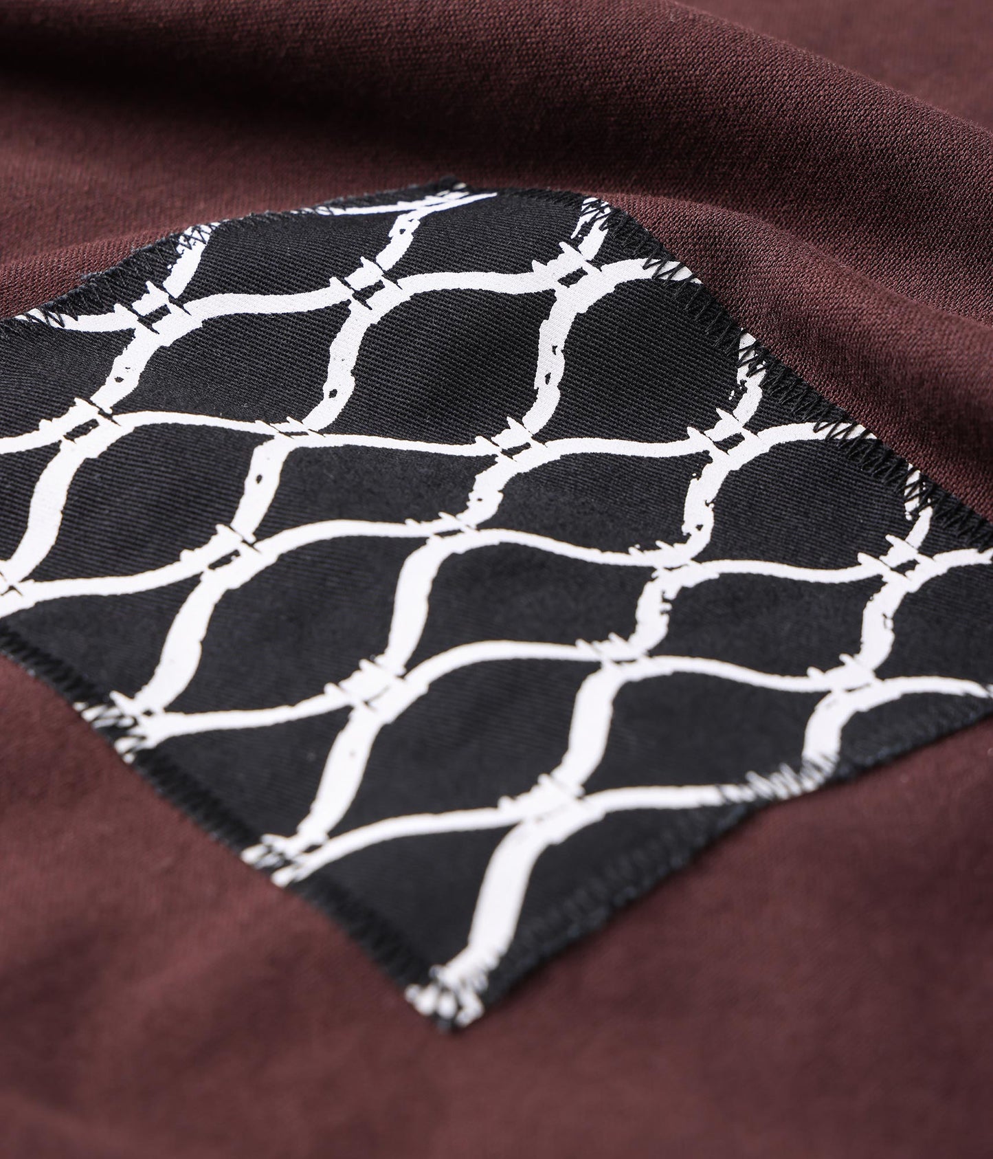 FORMER Vivian Engineered LS Shirt in BARK - Pending Approval Collection