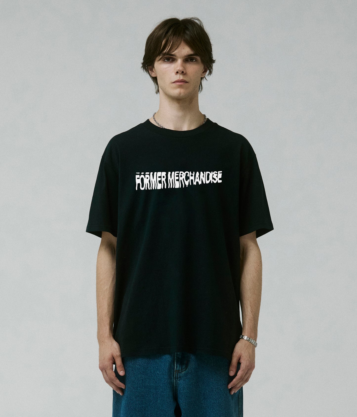 SKEWED T-SHIRT // BLACK