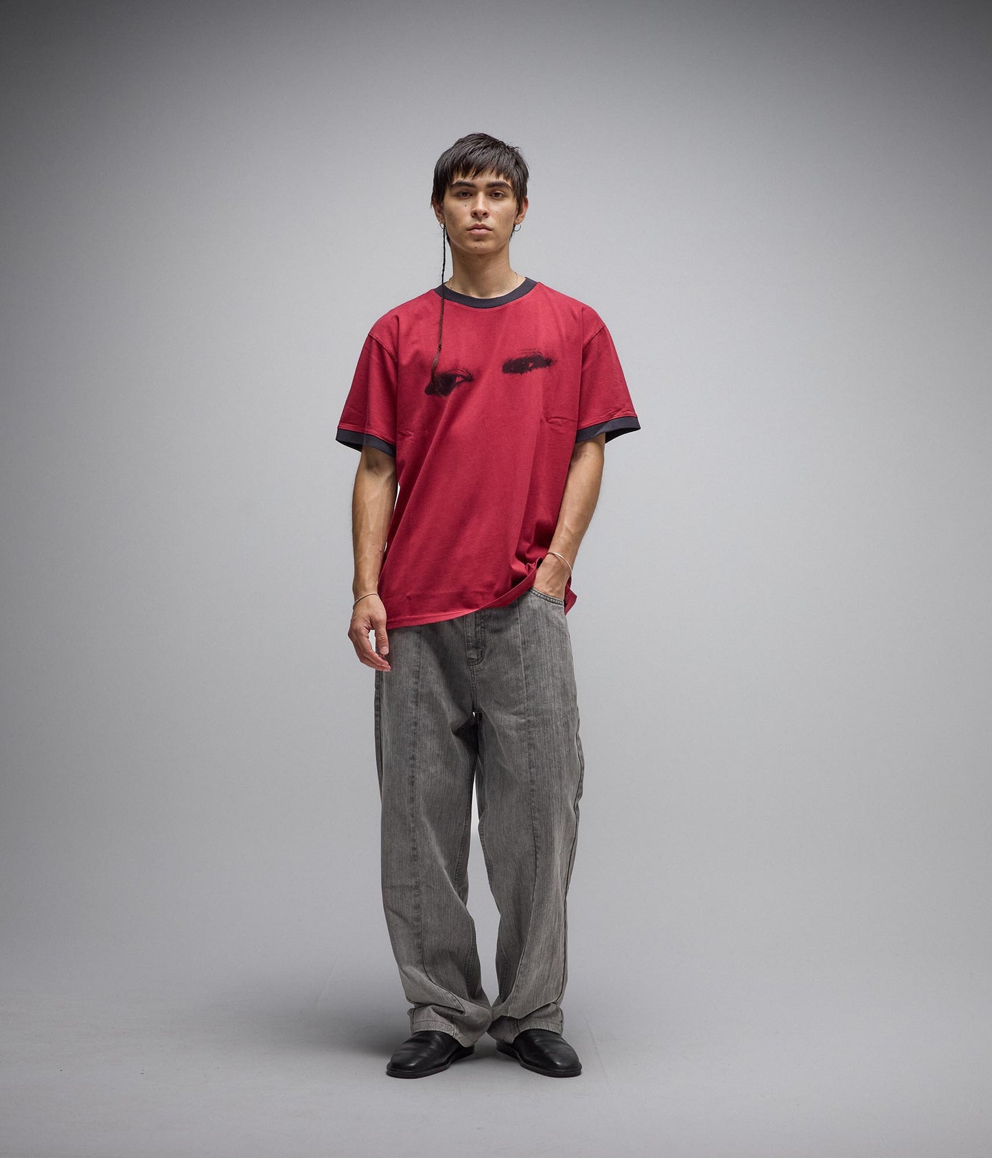 COVENANT T-SHIRT // WASHED MERLOT