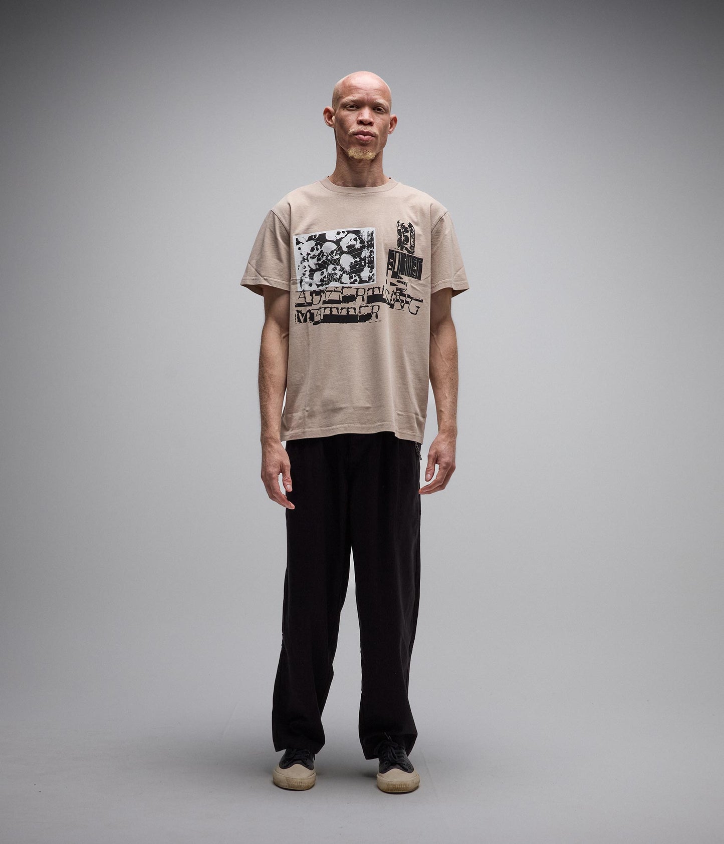 A MATTER T-SHIRT // WASHED SAND