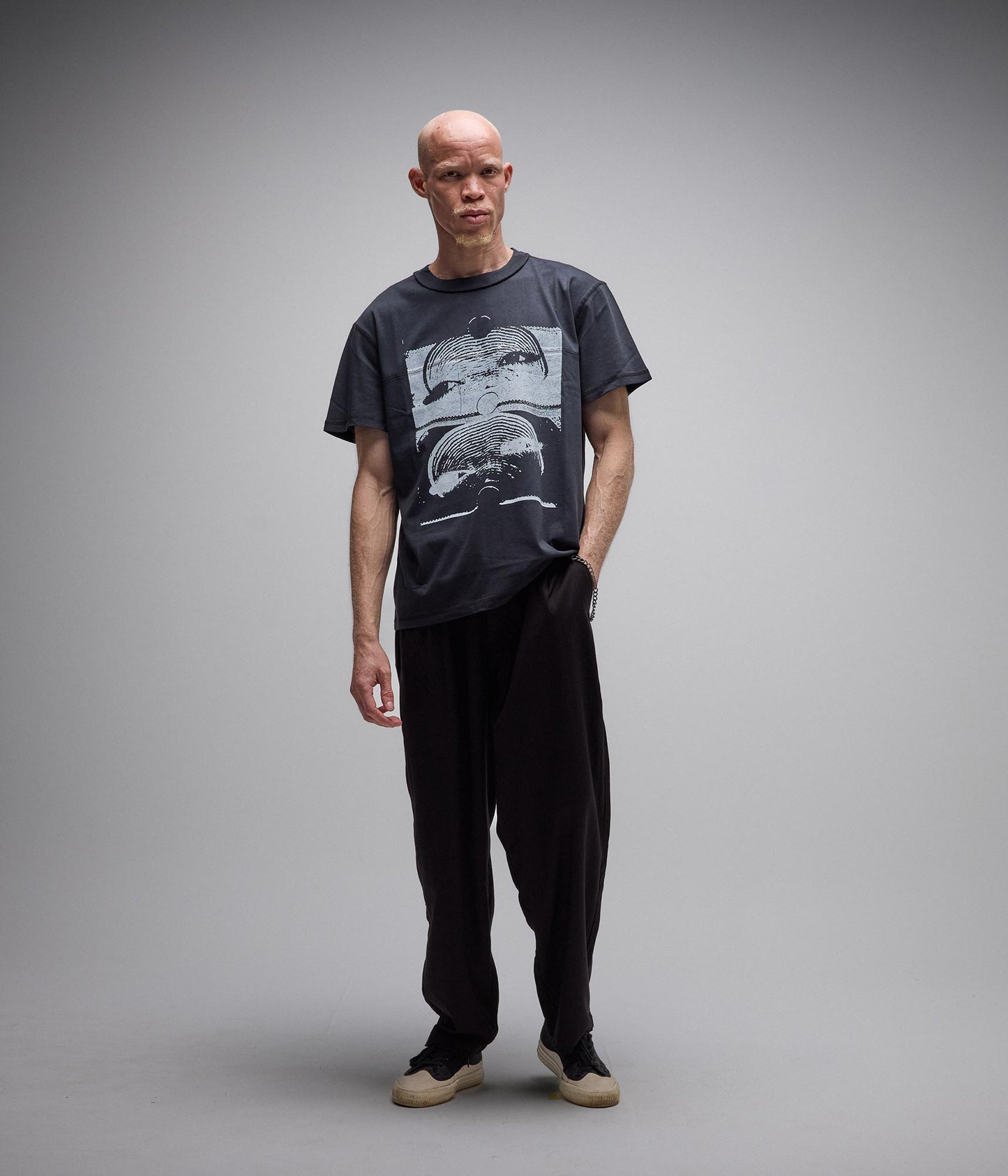 CRUX VISION T-SHIRT // WASHED BLACK