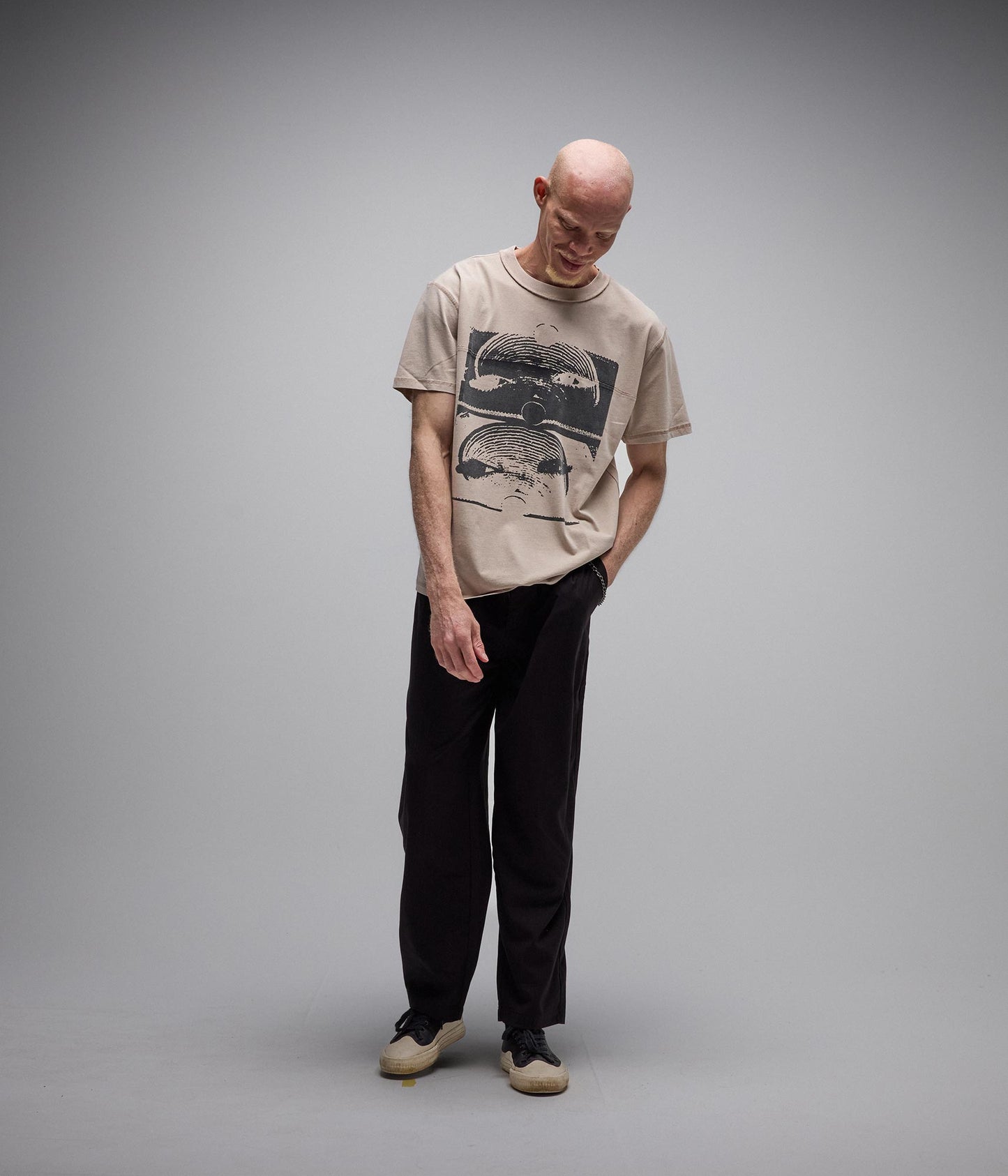 CRUX VISION T-SHIRT // WASHED SAND