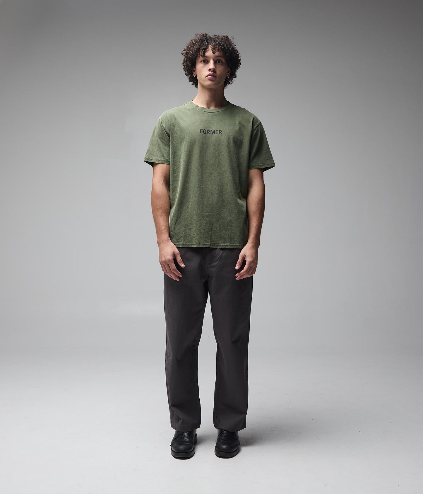 FORMER Legacy Overdye T-Shirt in WASHED SURPLUS - Origin Collection