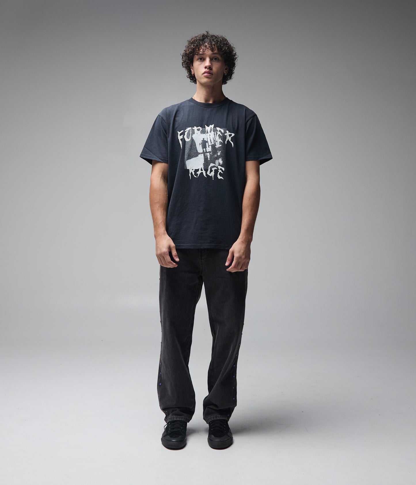 FORMER Shadow T-shirt in Merch Black - FORMER x RAGE Collection